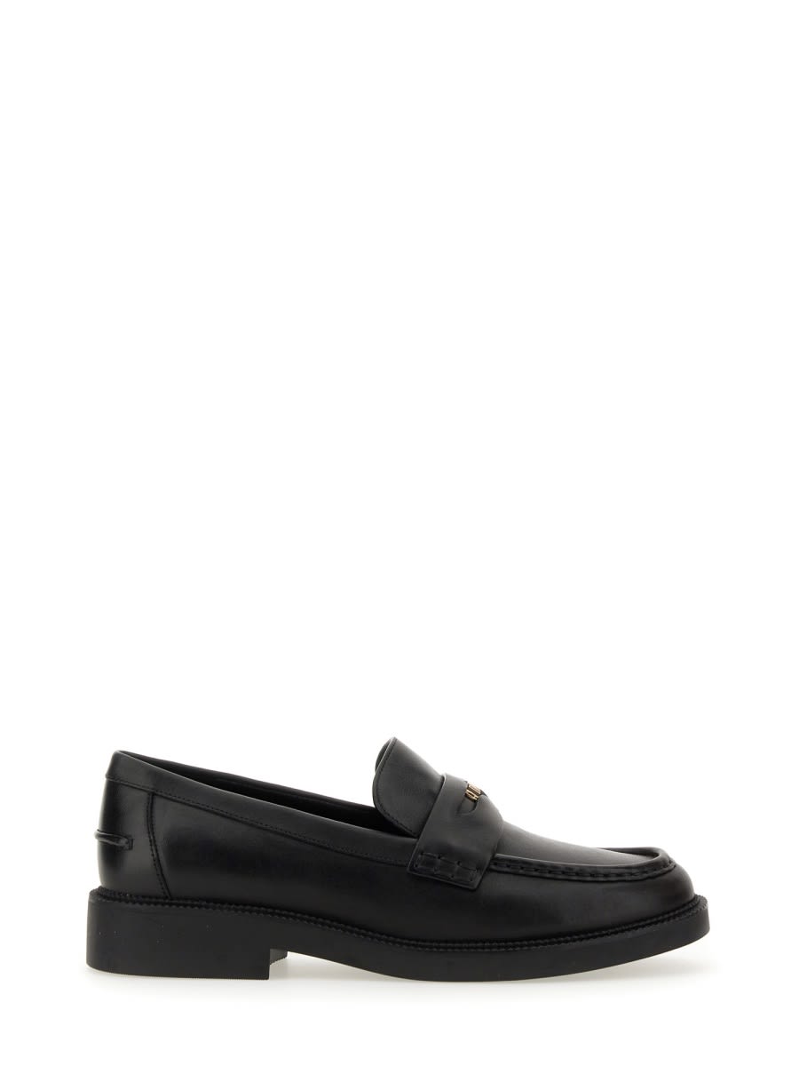 Michael Kors Loafer With Coin In Black
