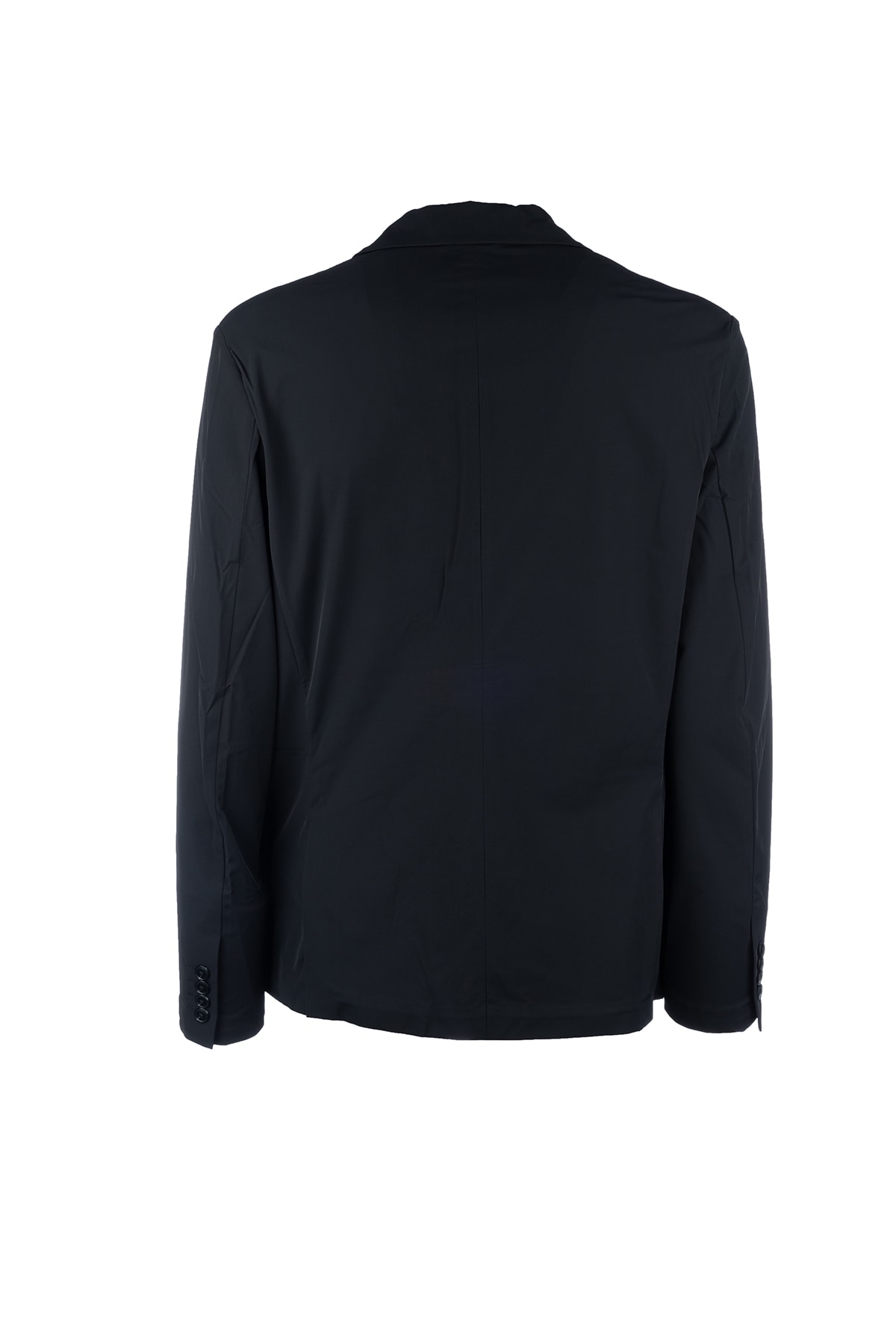 Shop Armani Collezioni Giacche & Gilet In Black