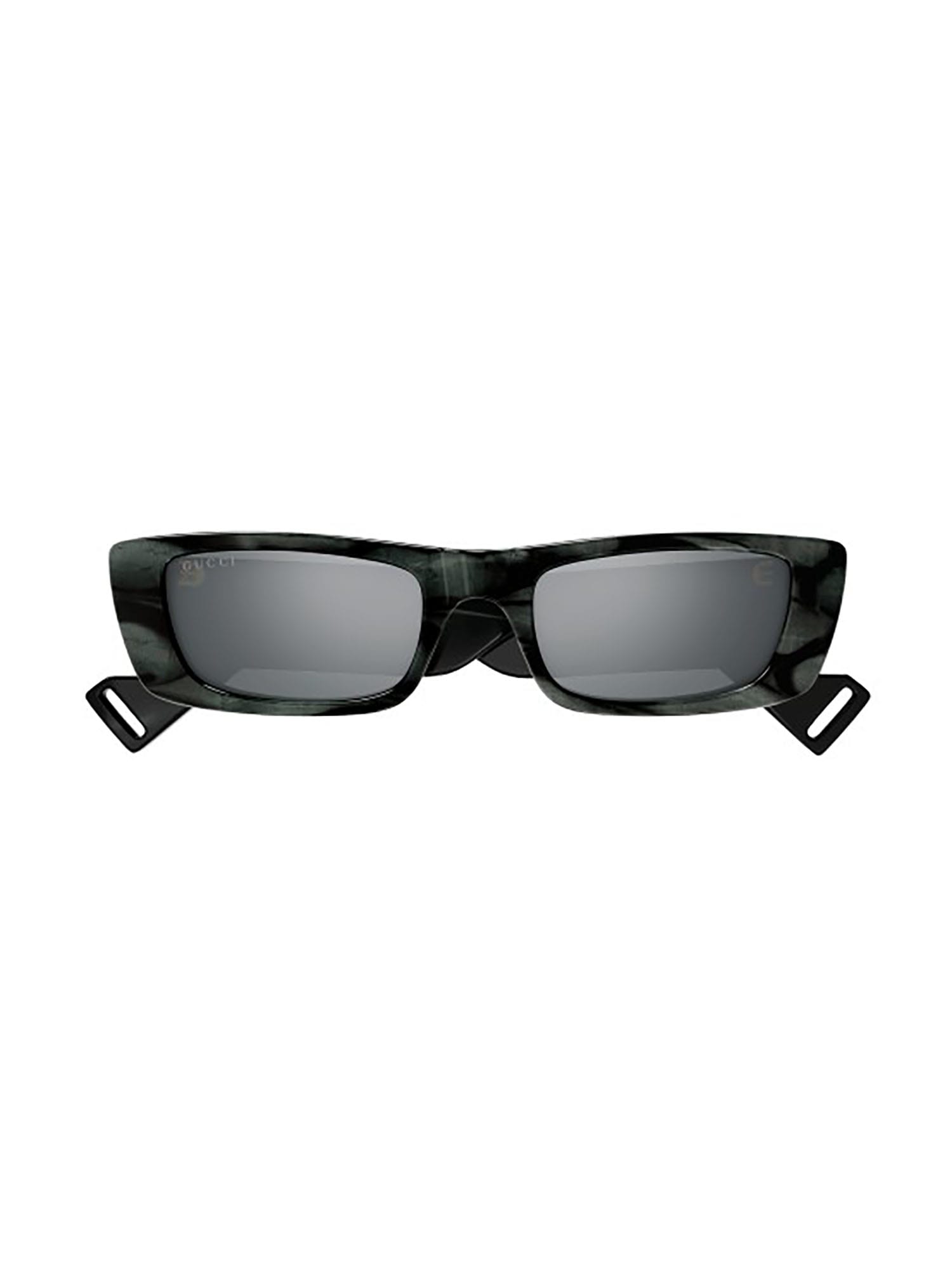 Shop Gucci Gg0516s Sunglasses In Grey Grey Silver