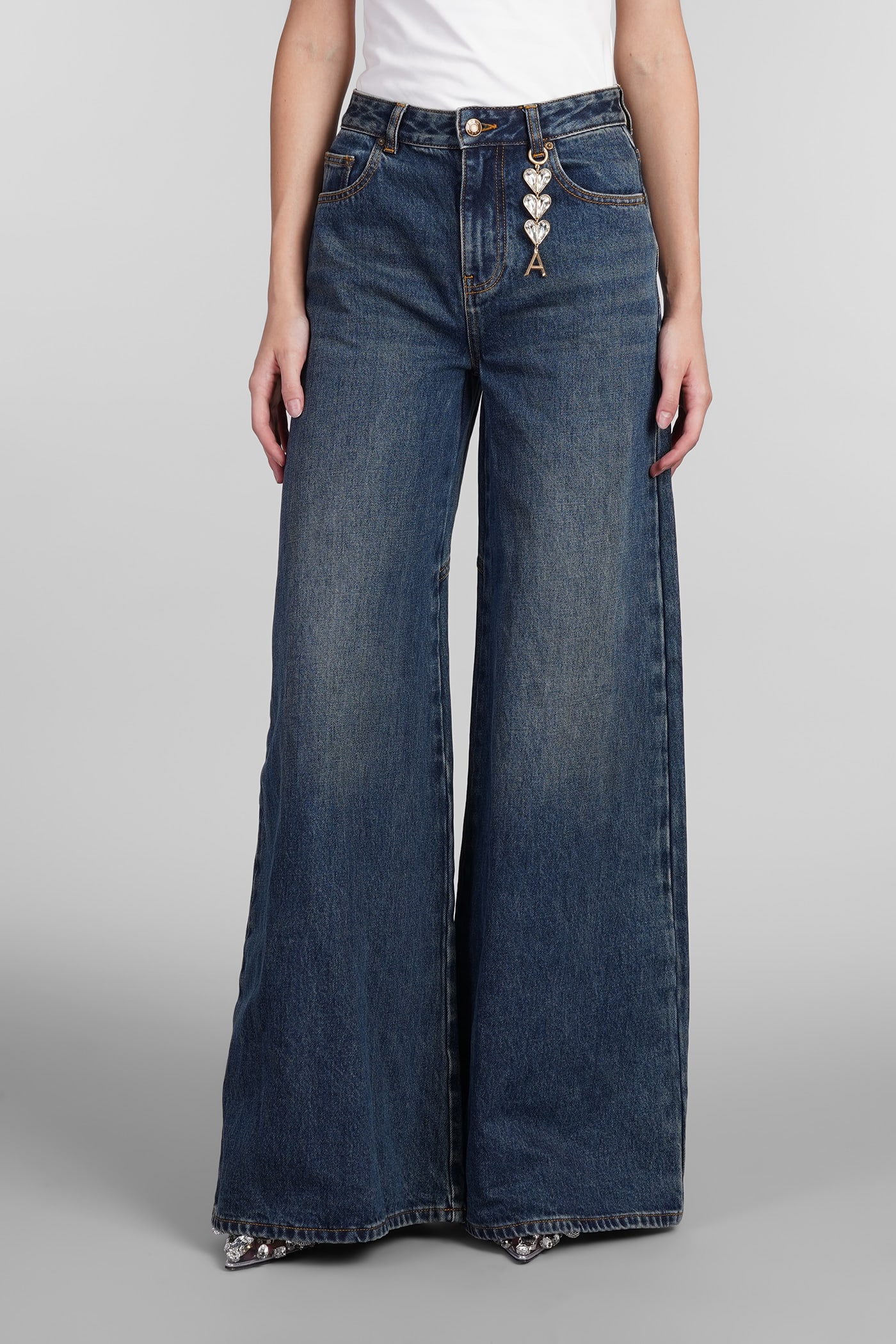 AREA JEANS IN BLUE COTTON 