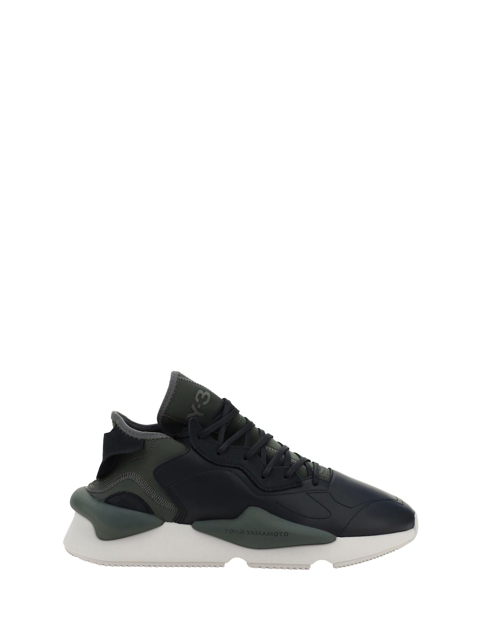 Shop Y-3 Kaiwa Sneakers In Black