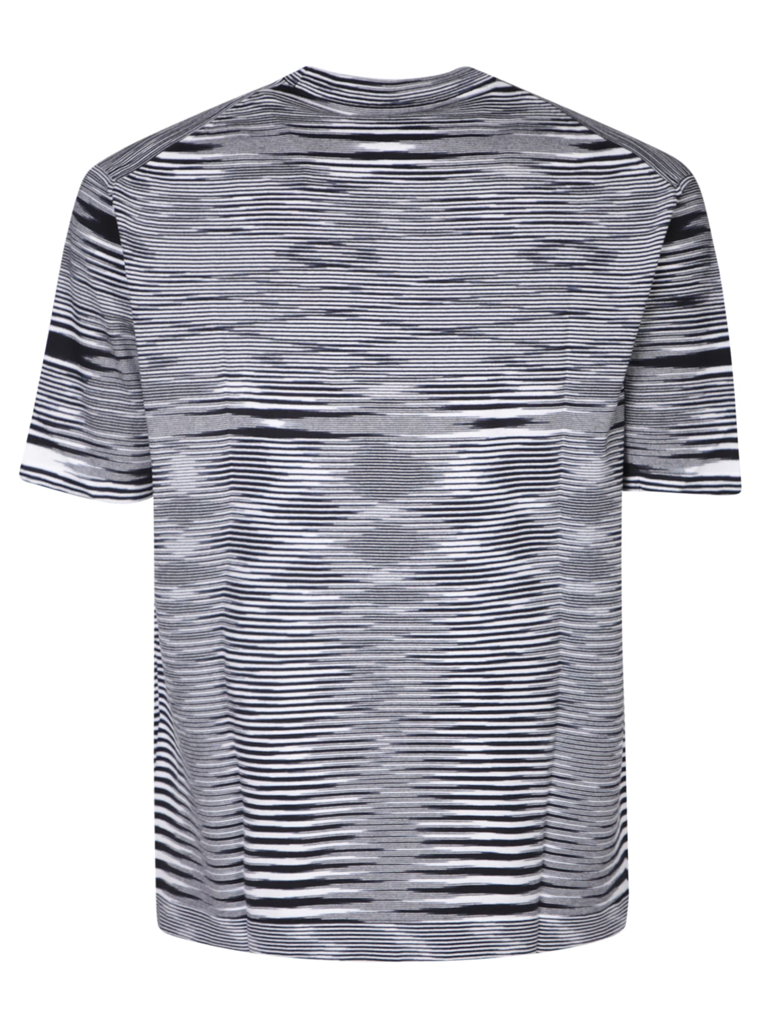 Shop Missoni Striped Black T-shirt