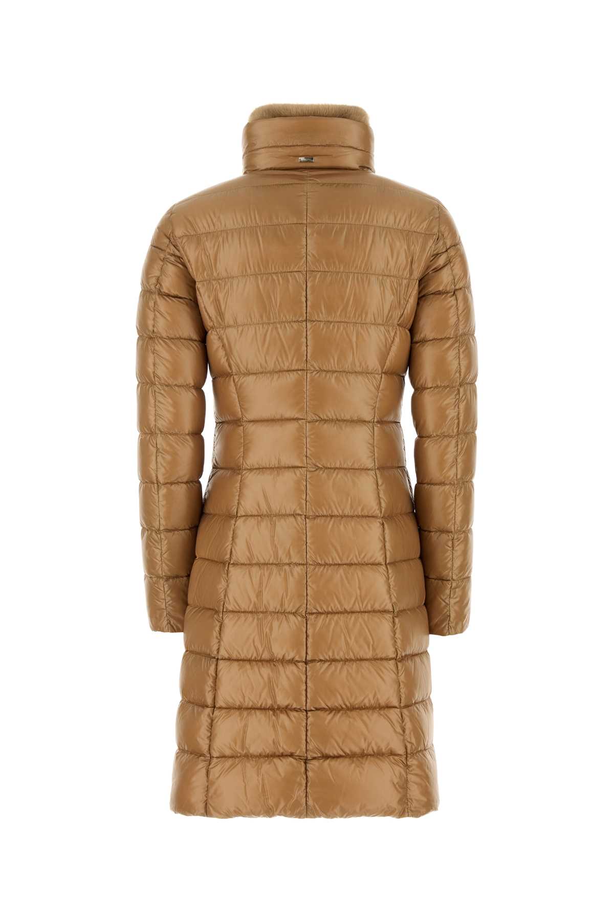 Herno Camel Nylon Down Jacket