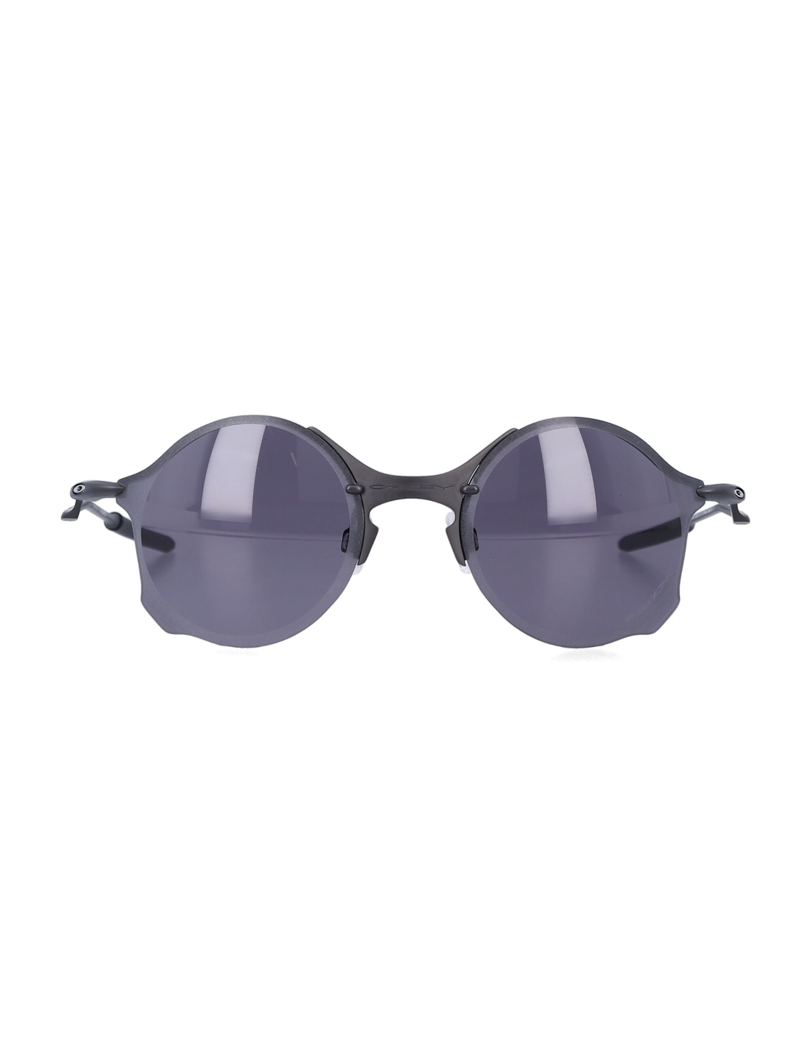 Oakley Tailend Ti Rimless Titanium Sunglasses In Gray