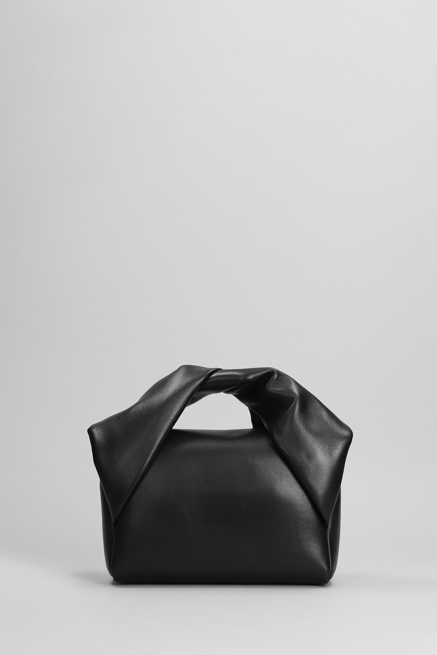 Shop Jw Anderson Twisted Hand Bag In Black