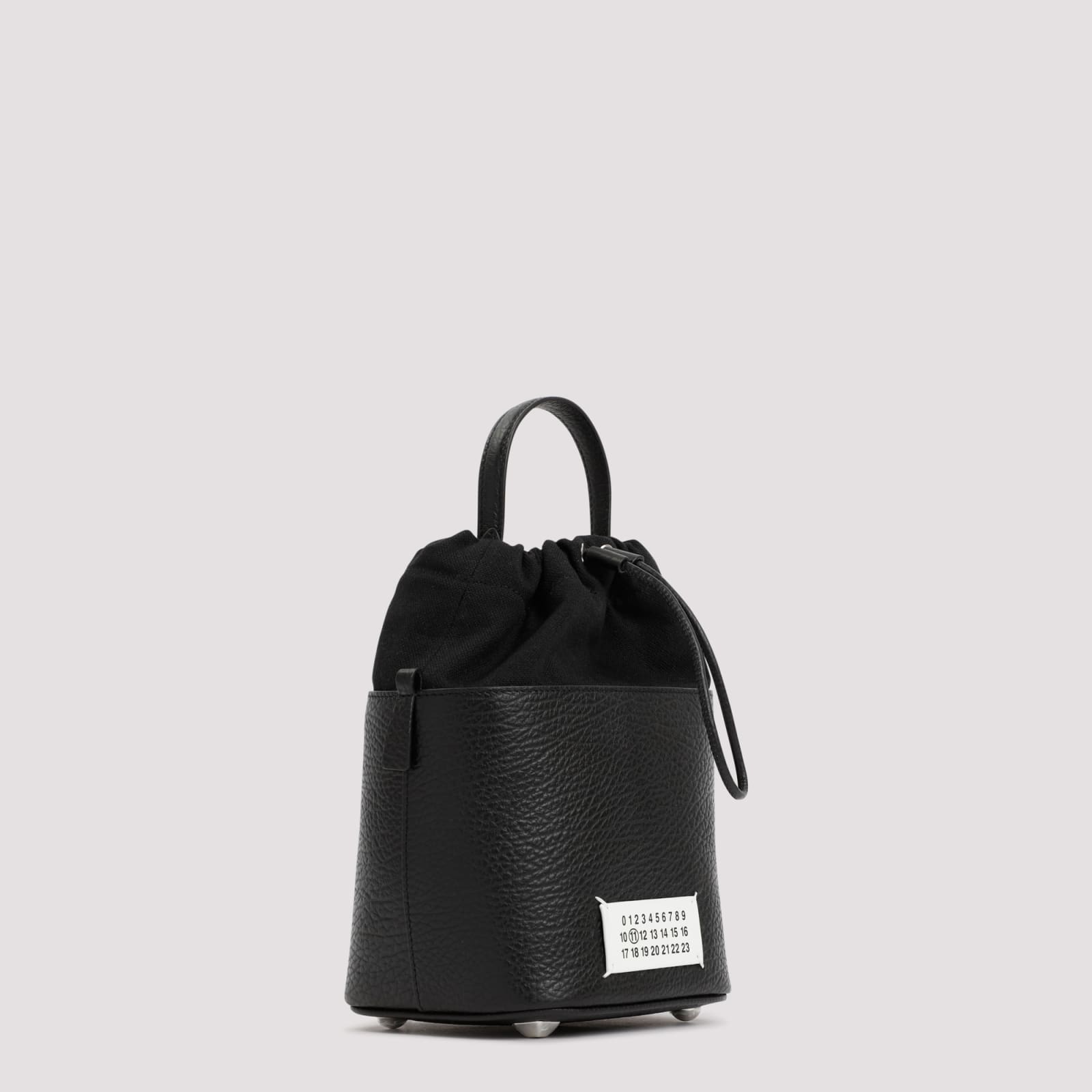 Shop Maison Margiela 5ac Mini Bag In Black