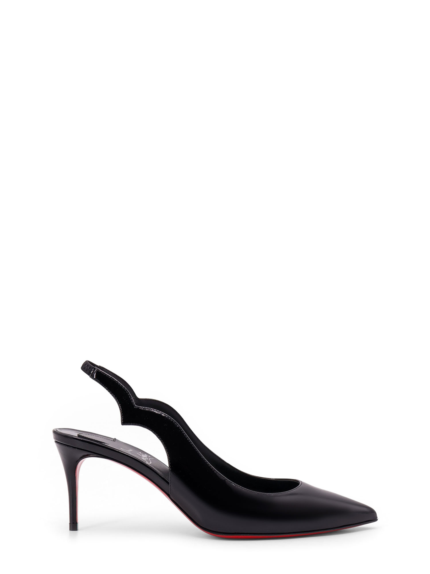 Christian Louboutin Hot Chick Sling 70 Slingback In Black
