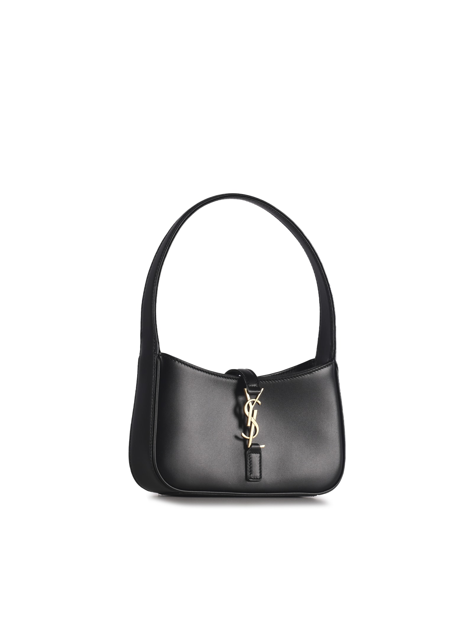 Saint Laurent Le 5 À 7 Mini Hobo Bag In Black