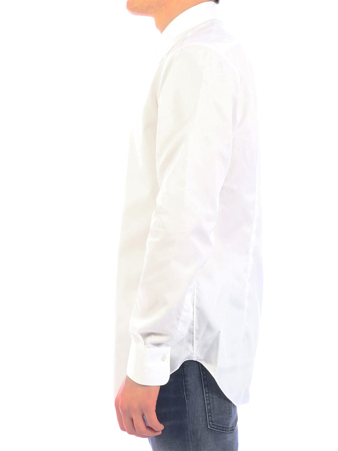 ALESSANDRO GHERARDI COTTON SHIRT WHITE M047BP1000