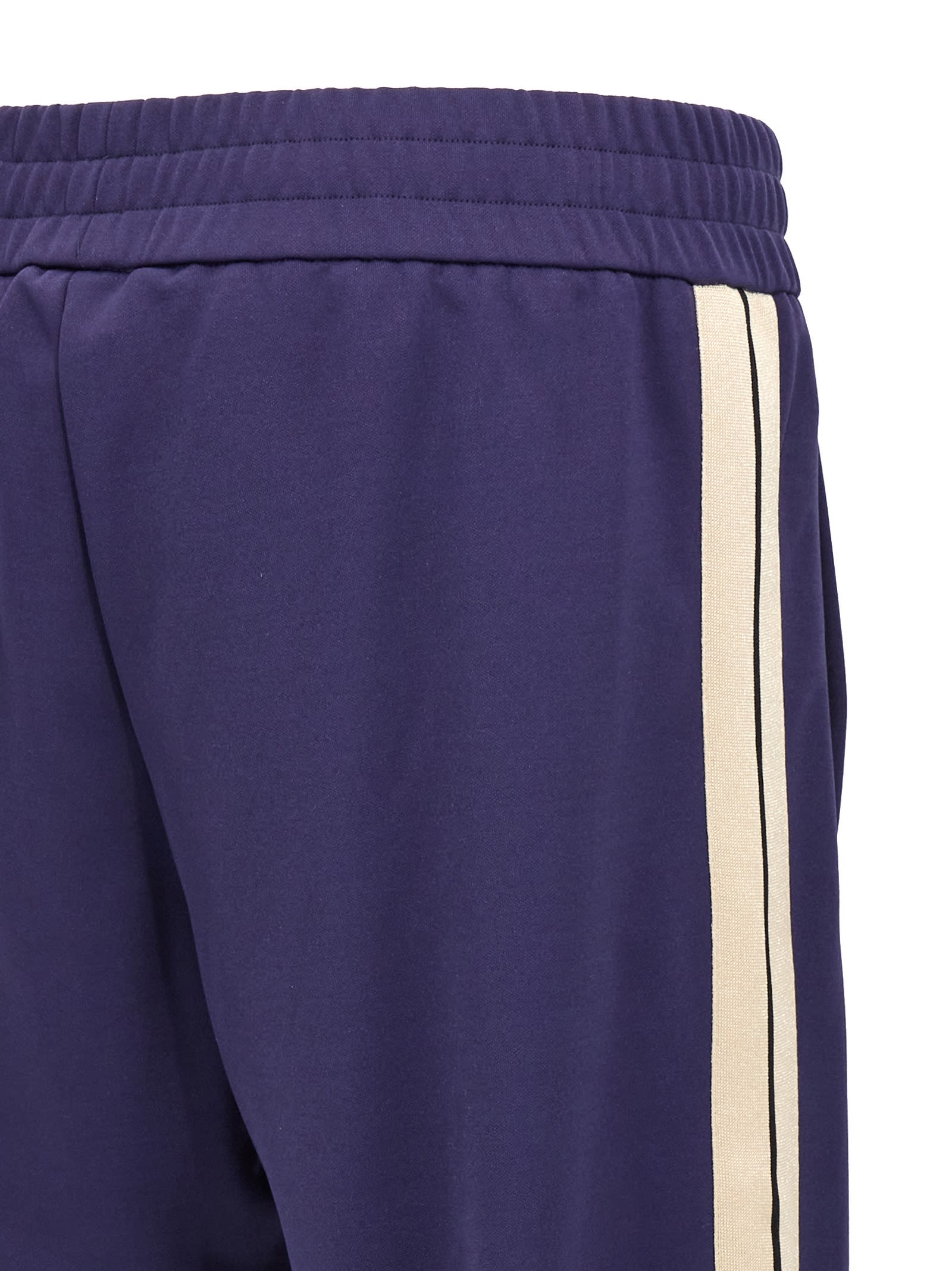 Shop Palm Angels Classic Logo Joggers In Purple