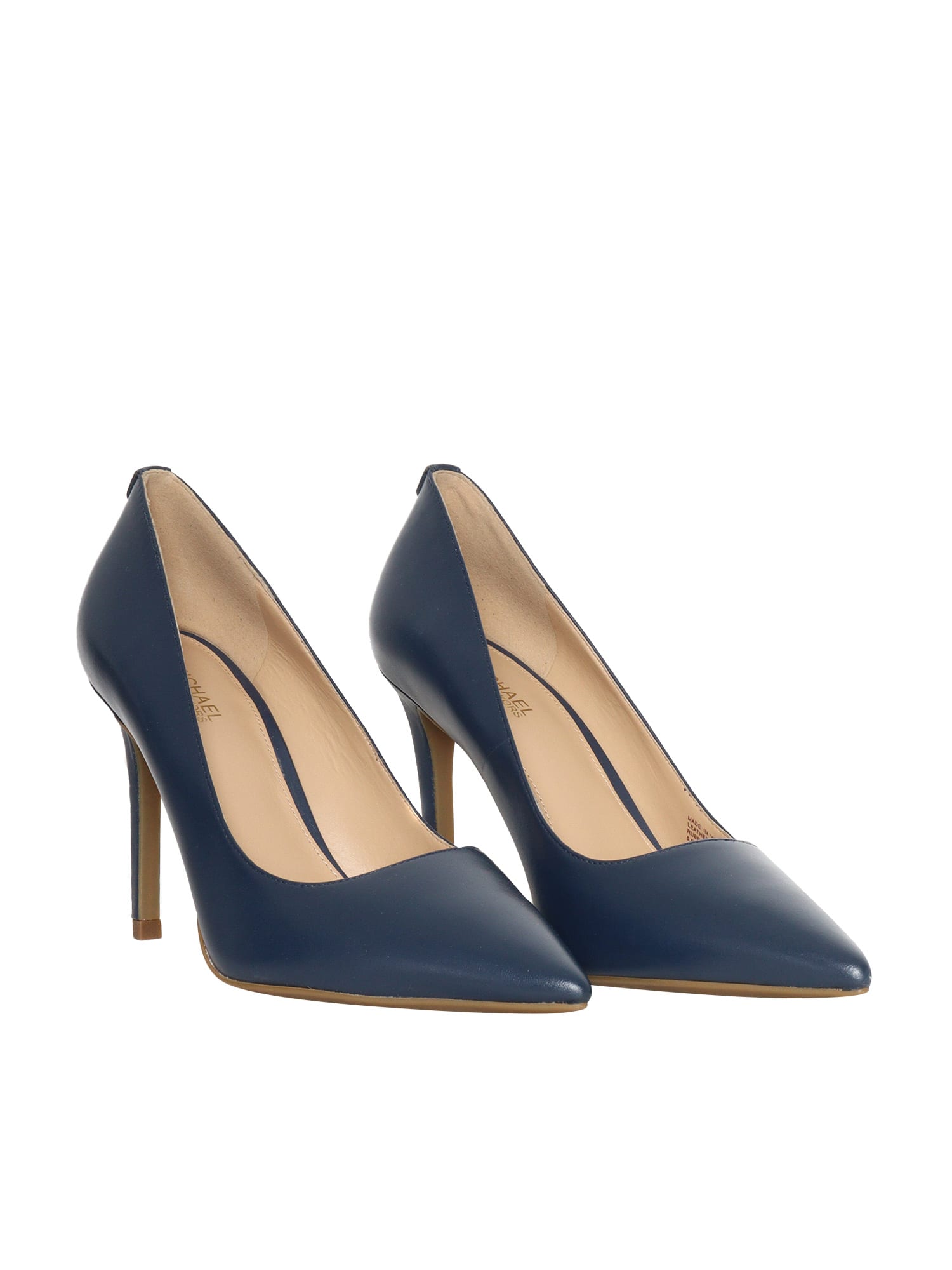 Shop Michael Kors Alina Blu Pumps In Blue