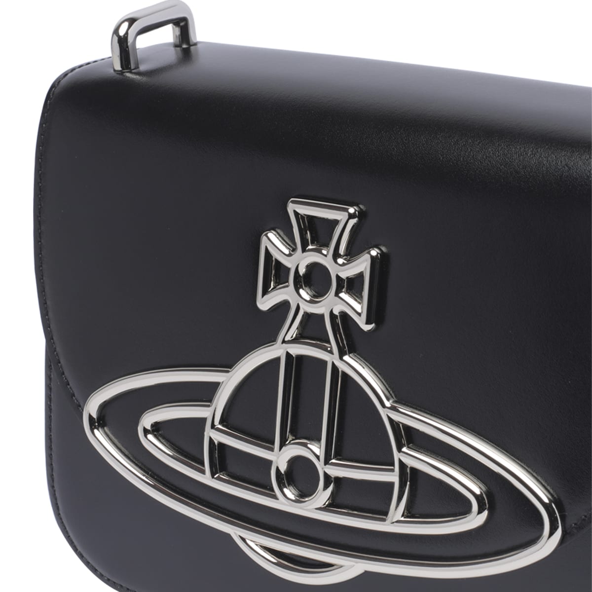 Shop Vivienne Westwood Linda Crossbody Bag In Black