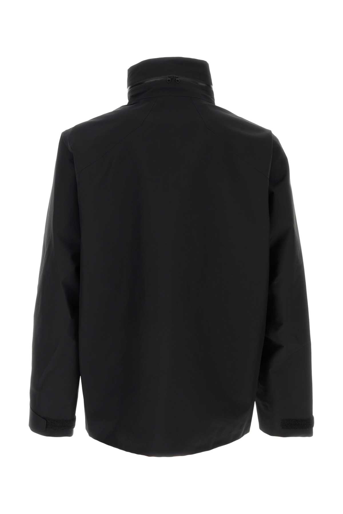 Arc'teryx Black Nylon Field Windbreaker In Black