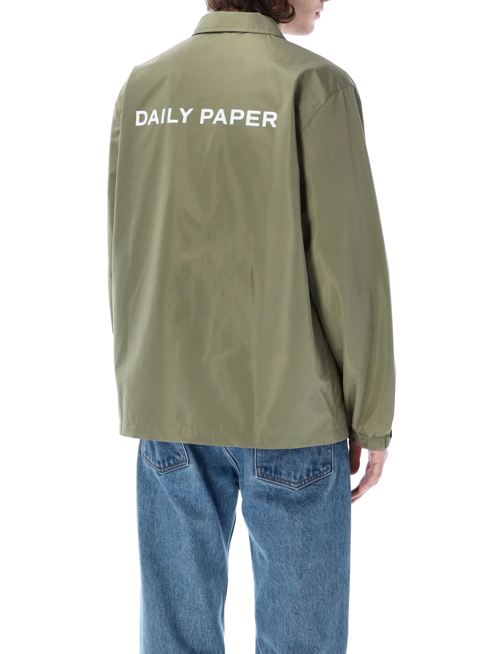Daily Paper Matwa Patterned Denim Jacket