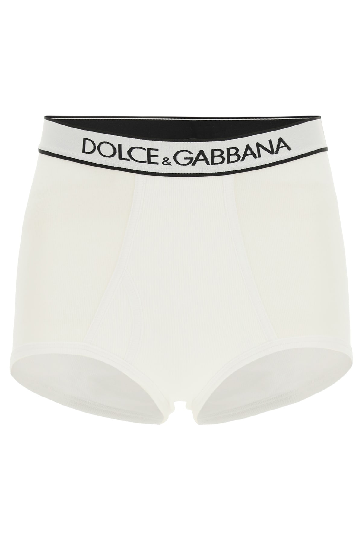 Dolce & Gabbana High-waisted Briefs In White