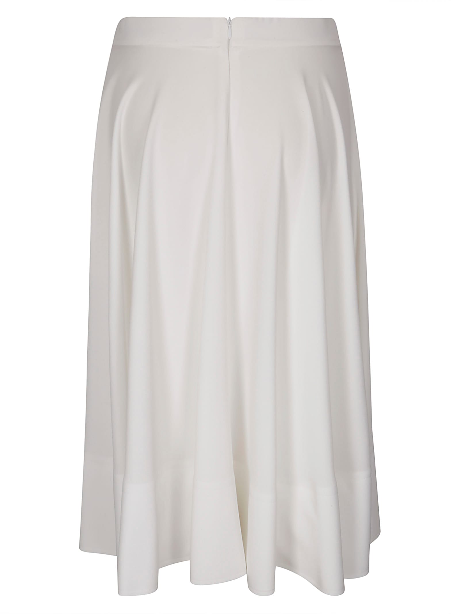 Stefano Mortari Flowing Half-circle Skirt In White