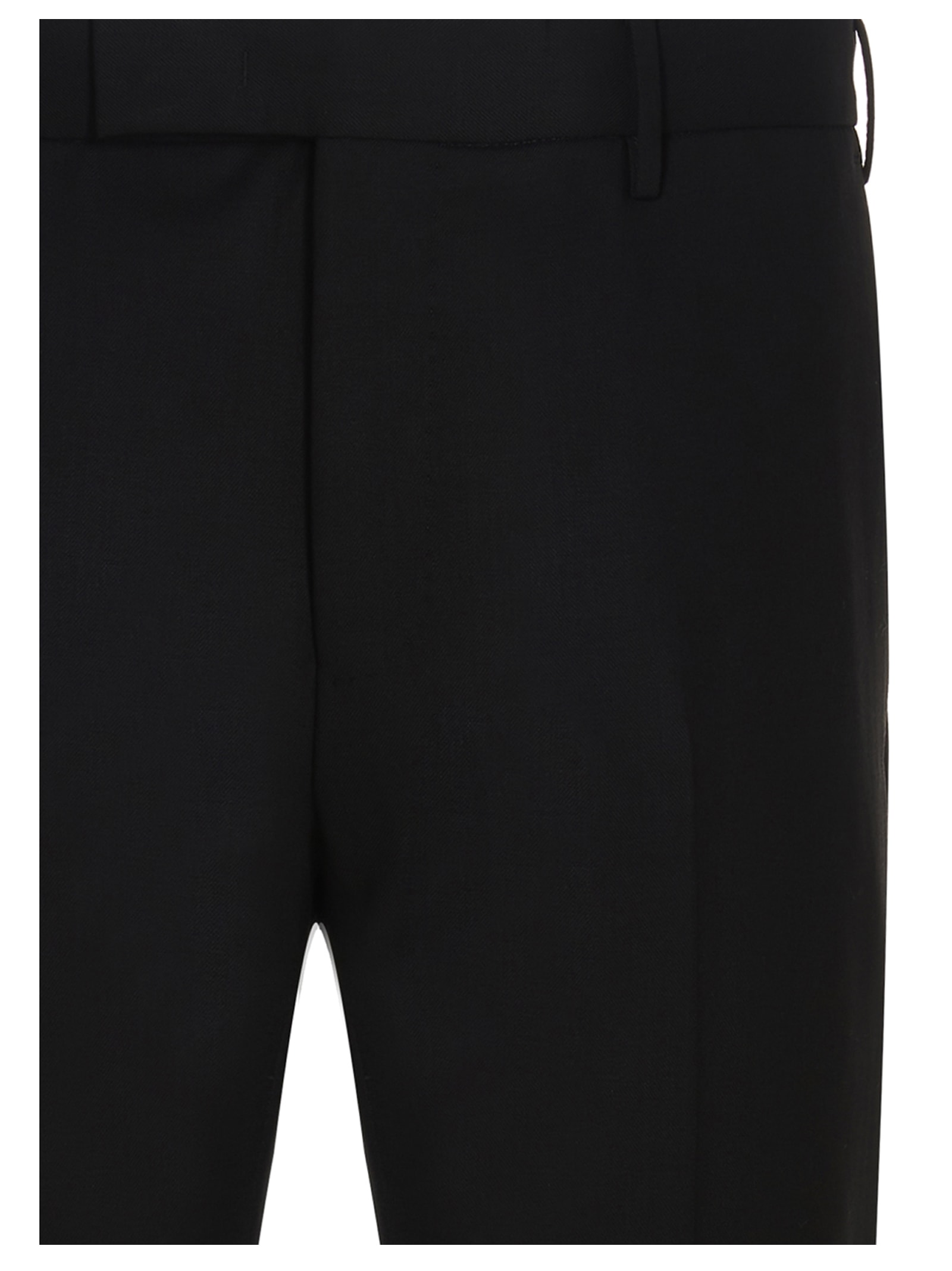 Shop Pt Torino 10 Trousers In Black