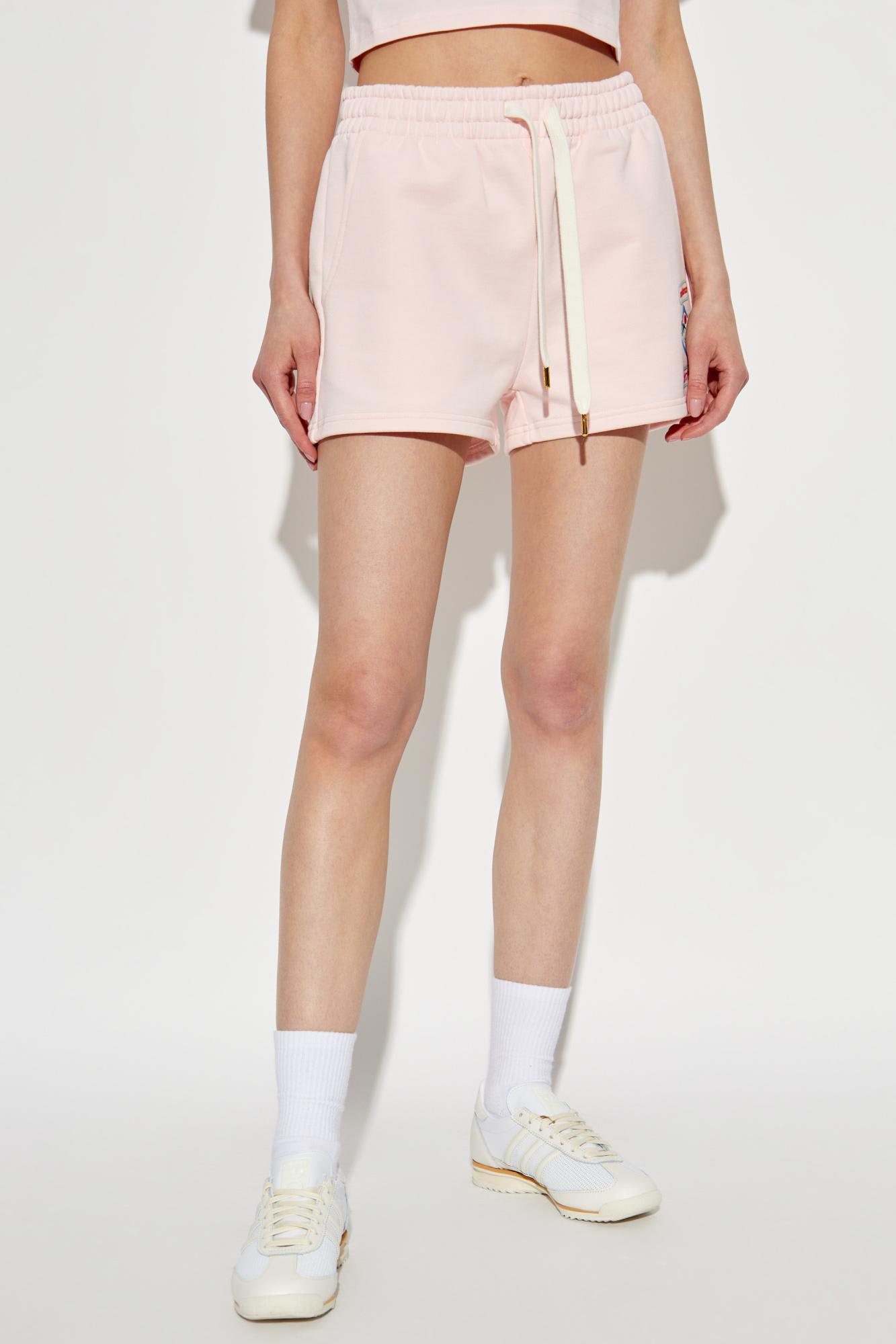 Casablanca Cotton Shorts In Pink