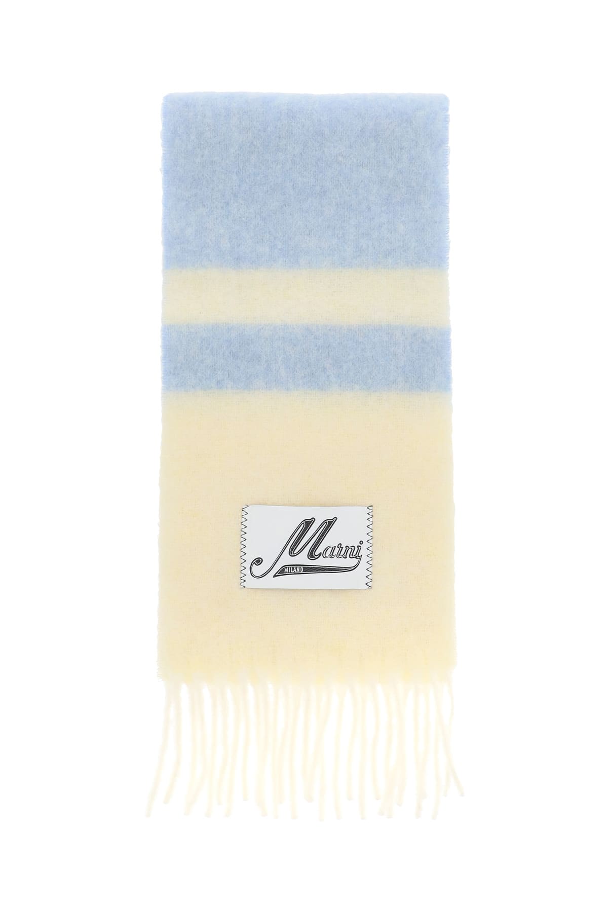 Marni alpaca and mohair scarf