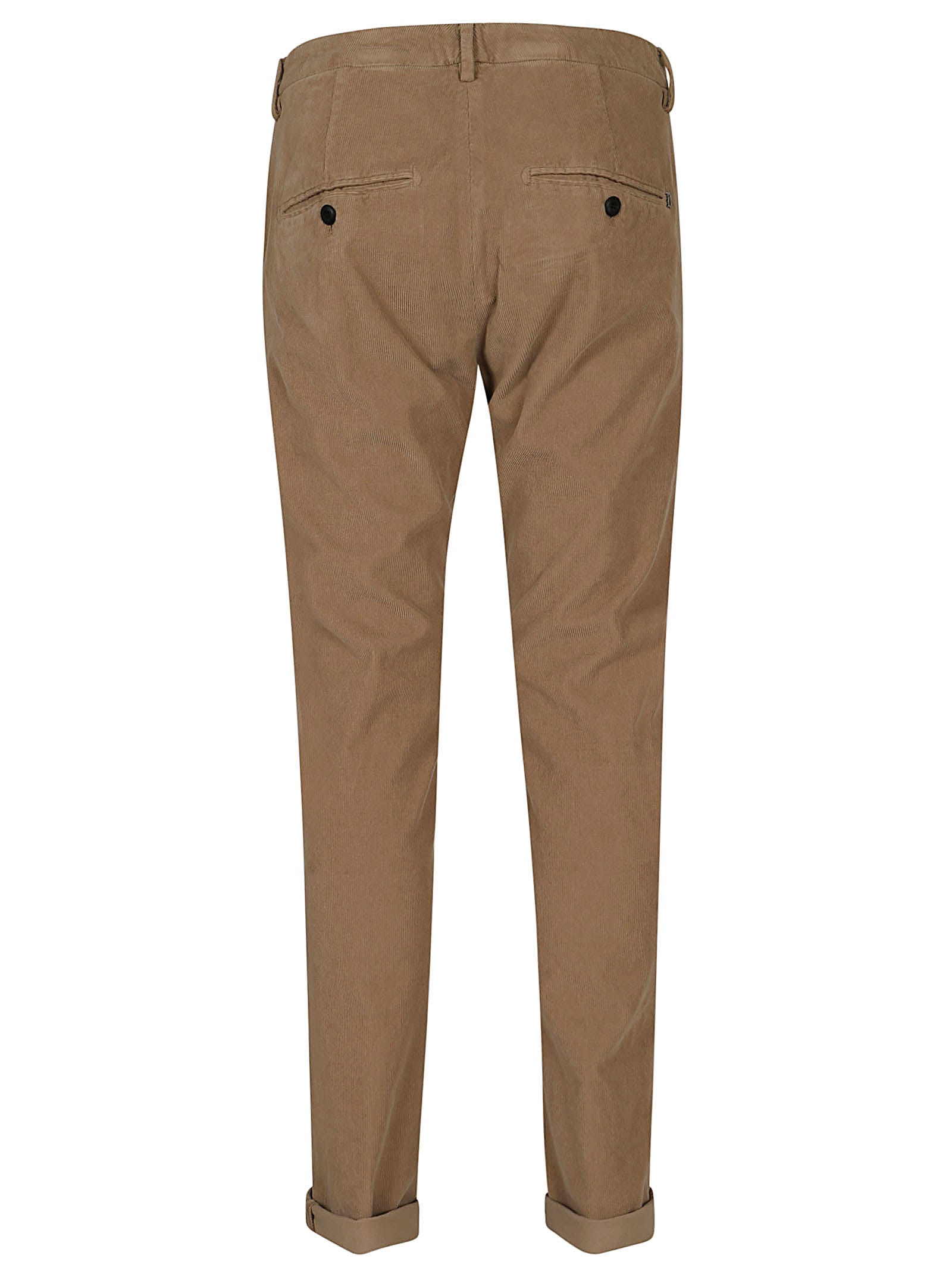 Dondup Gaubert Belt-loop Casual Pants In Nocciola
