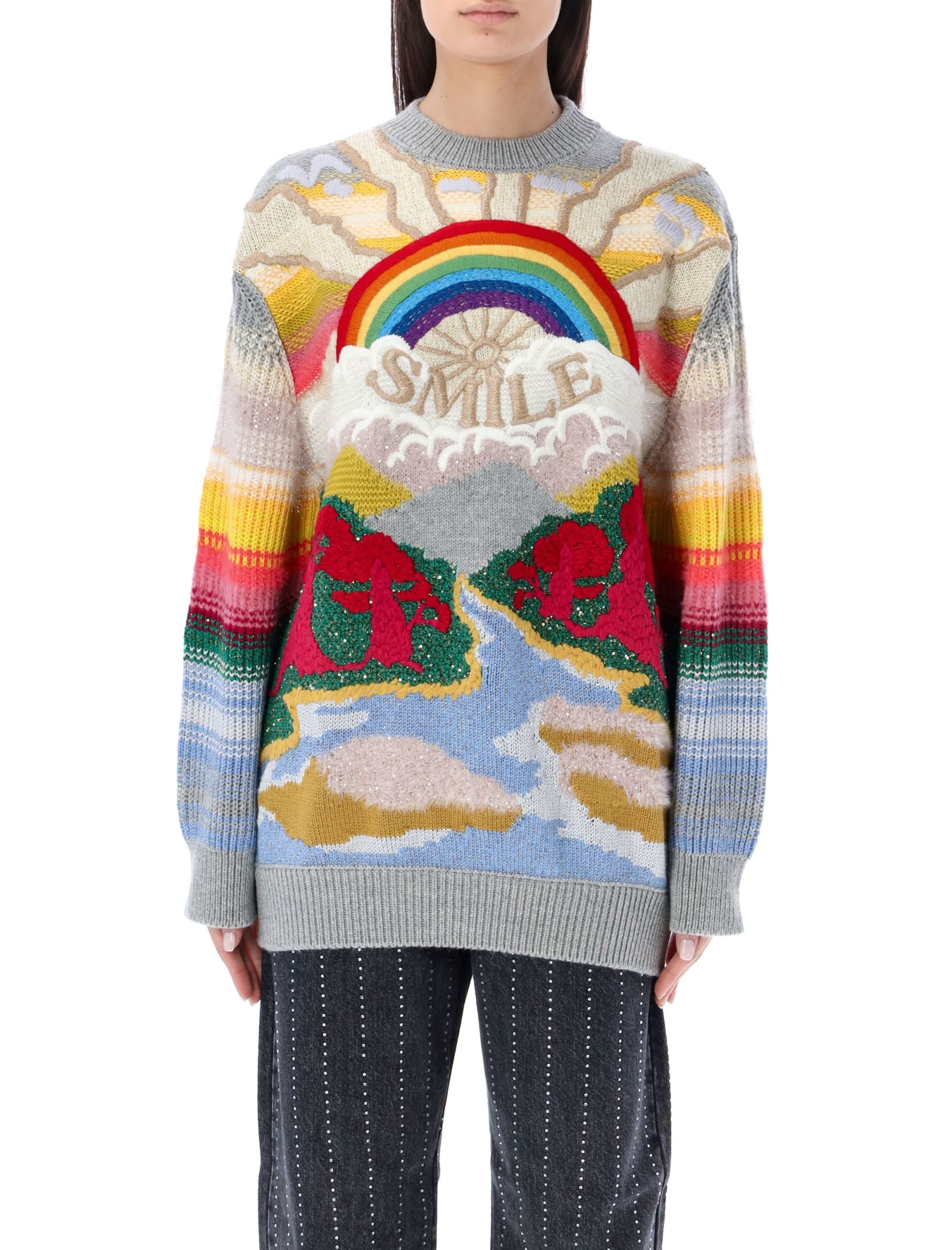 Stella McCartney Kind Intarsia Sweater