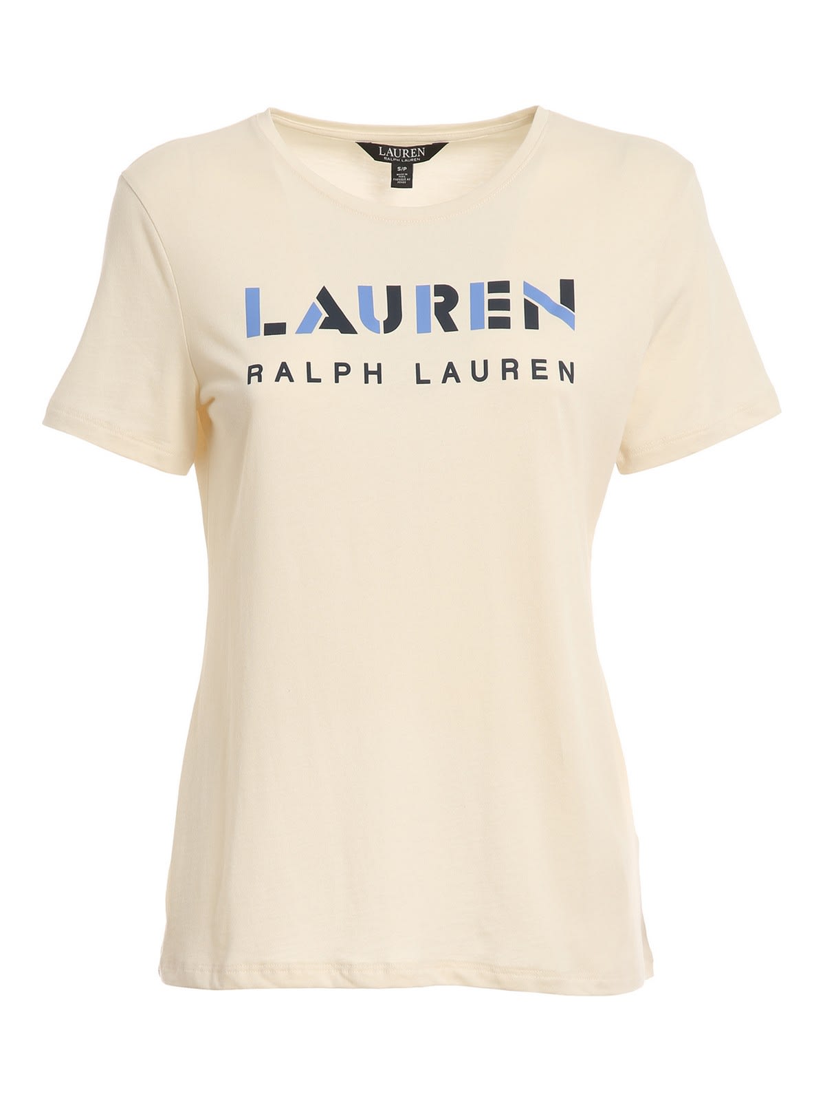 Polo Ralph Lauren T-shirt Stampata Crema 200862066002