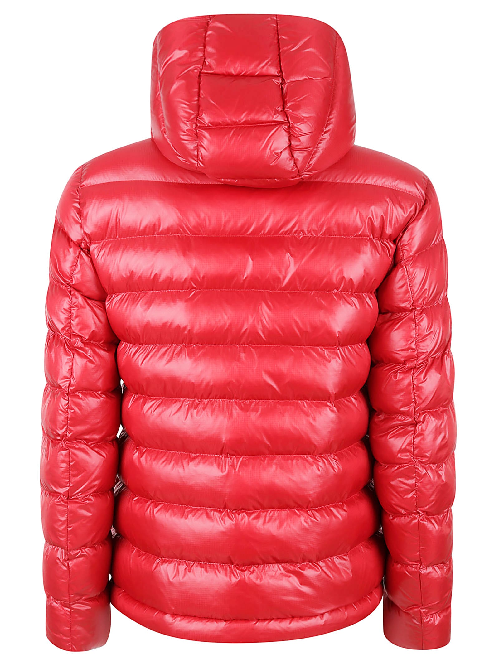 Shop Blauer Pocket Zip Padded Jacket In Red