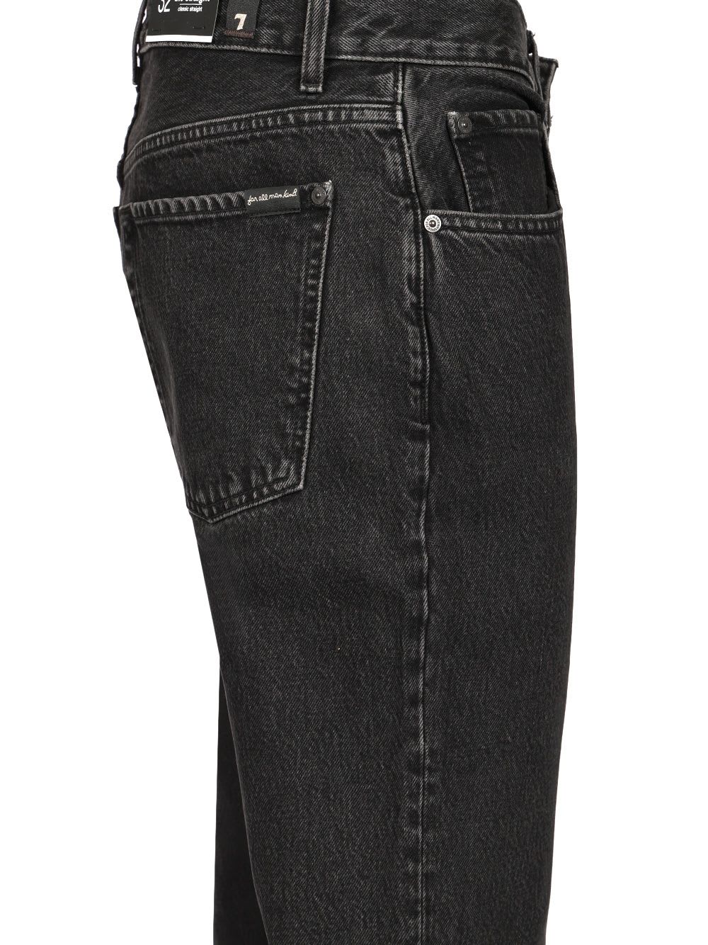 7 FOR ALL MANKIND STRAIGHT MID-RISE JEANS KOTO 