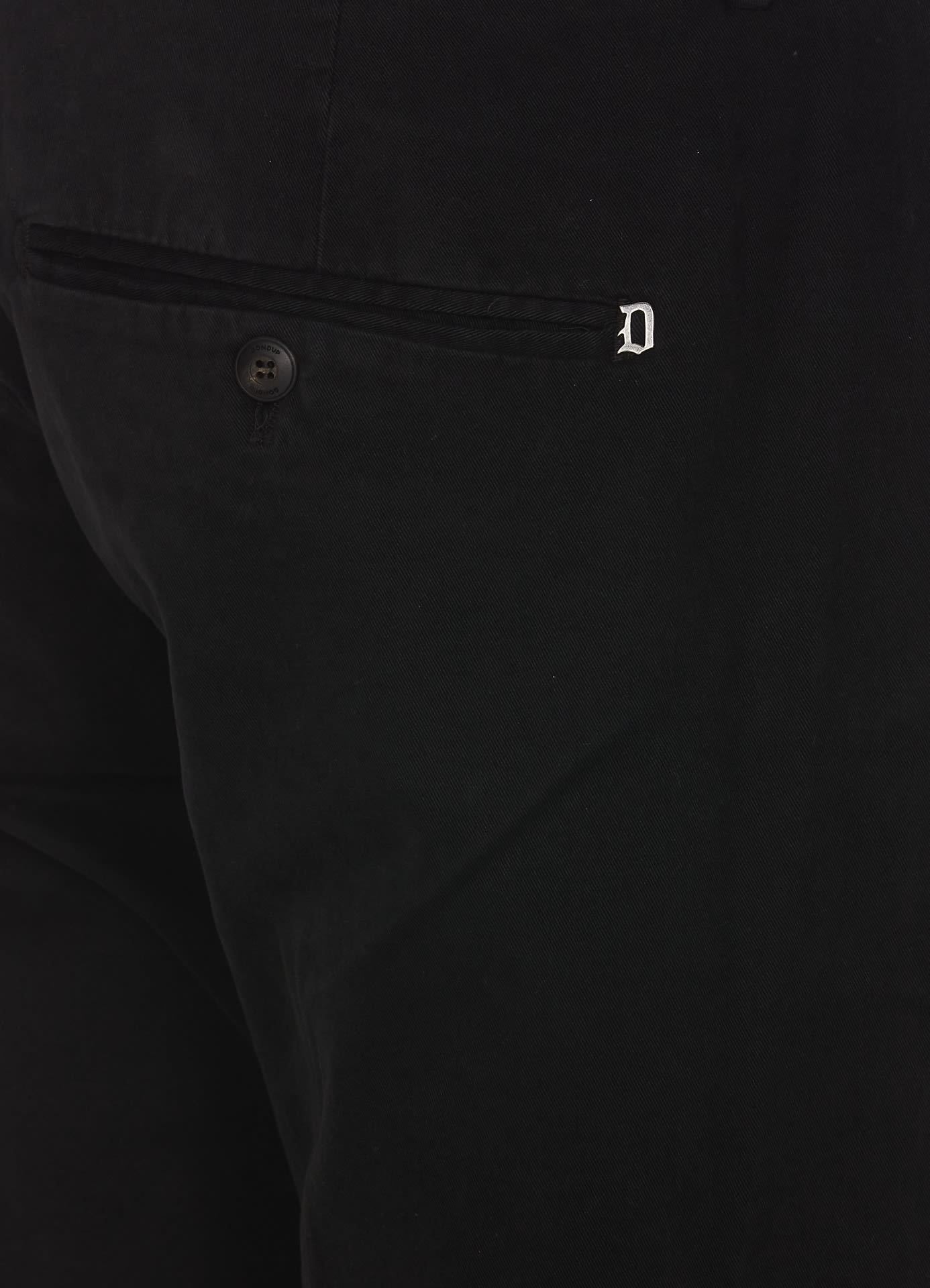 Shop Dondup Gaubert Slim Jeans In Nero