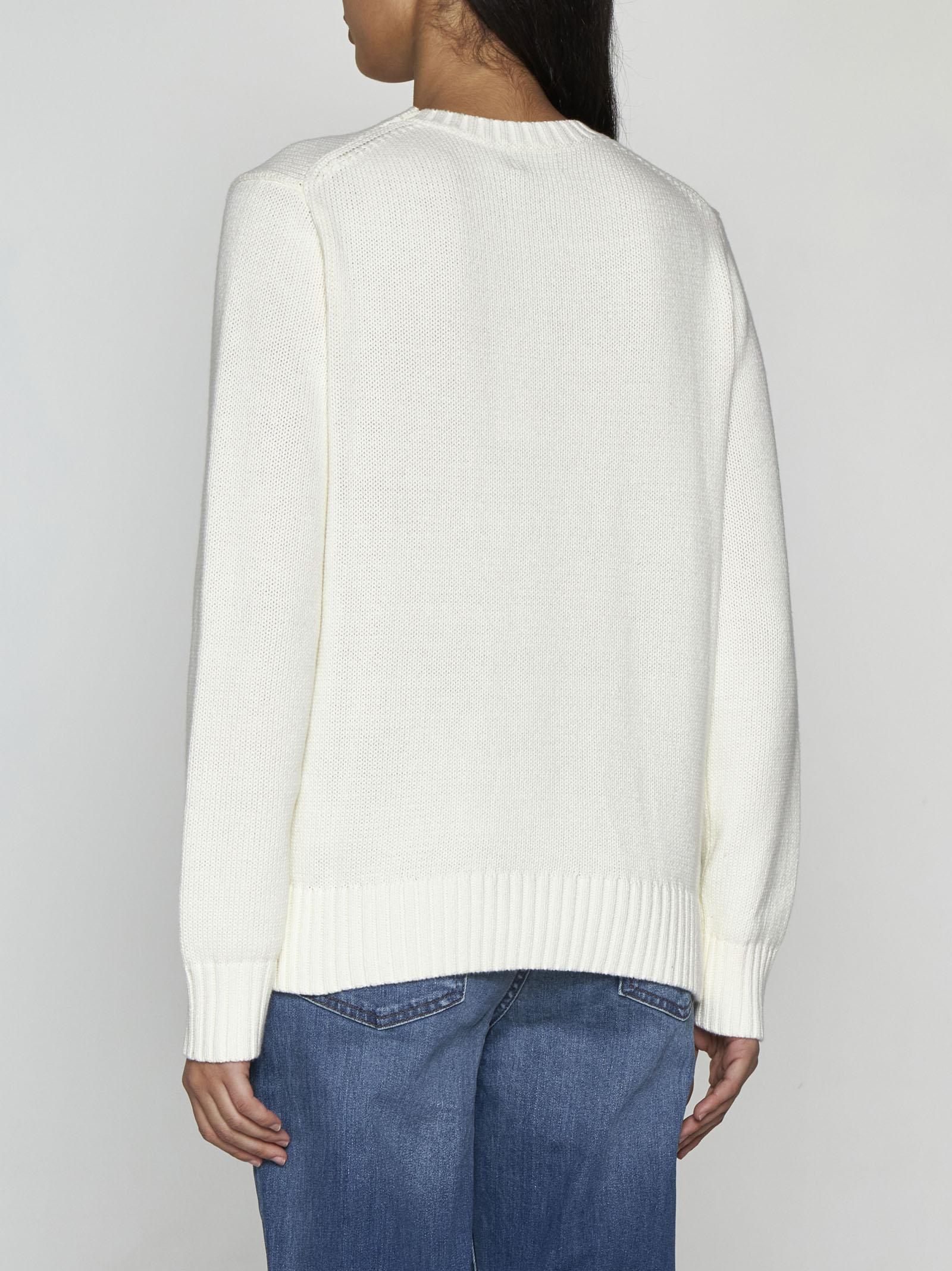 Shop Ralph Lauren Bear Cotton Sweater