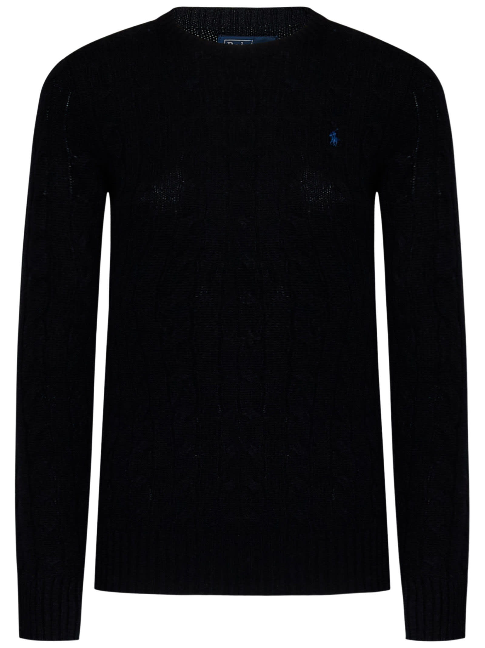 Shop Polo Ralph Lauren Sweater  In Black