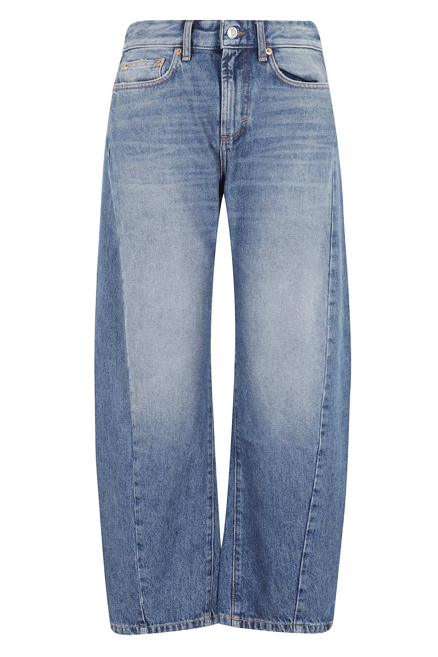 Department Five Cincity Pantalone Curved In Blue