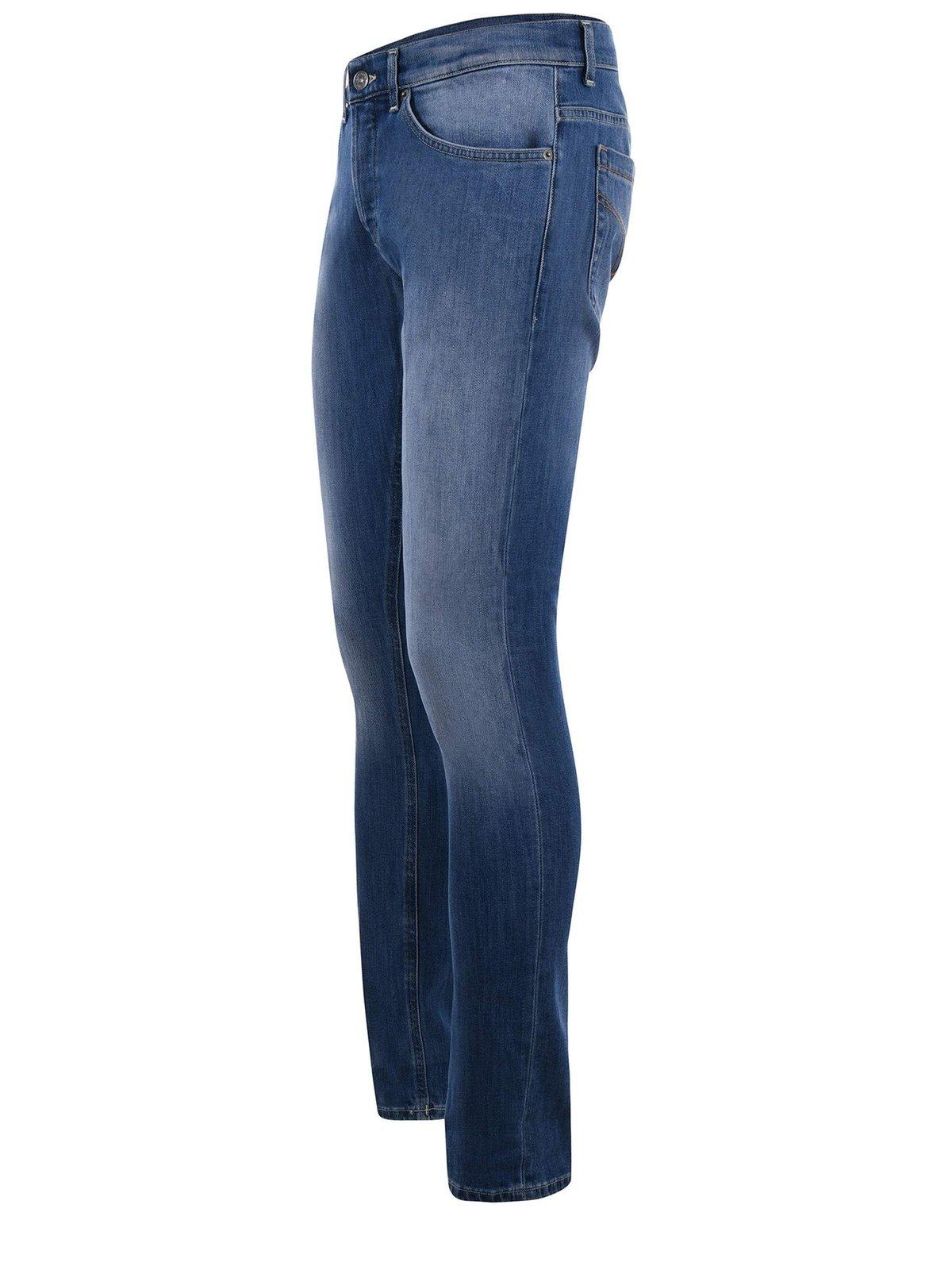 Shop Dondup Straight-leg Skinny-cut Jeans
