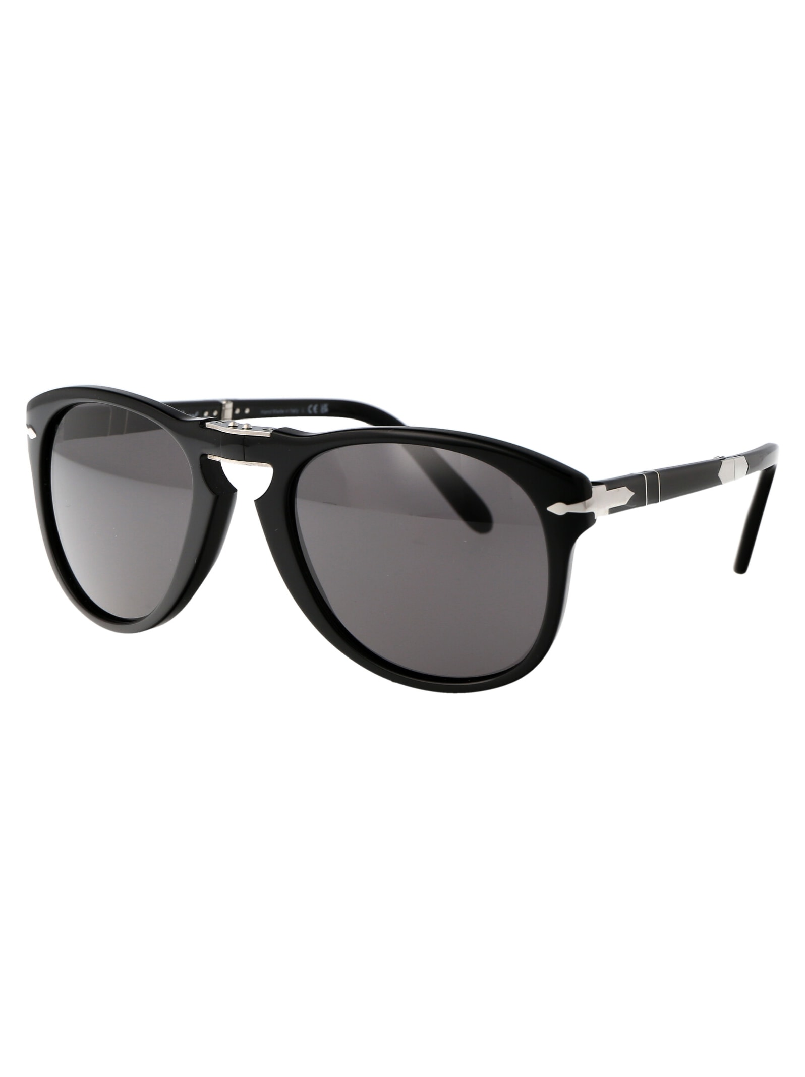 Persol Steve Mcqueen Sunglasses In 95/b1 Black Dark Grey