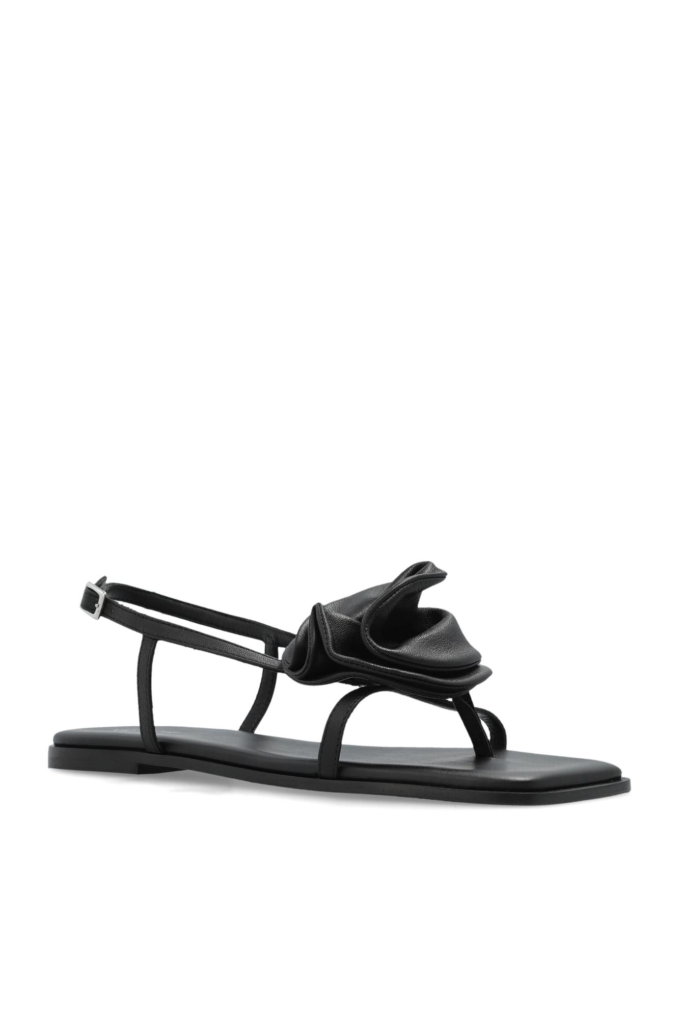 VIC MATIE VIC MATIE LEATHER SANDALS LOGIC