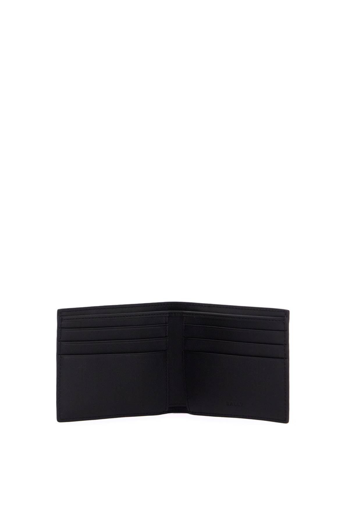 Shop Bally Wallet In Black+red/bone+pall (black)