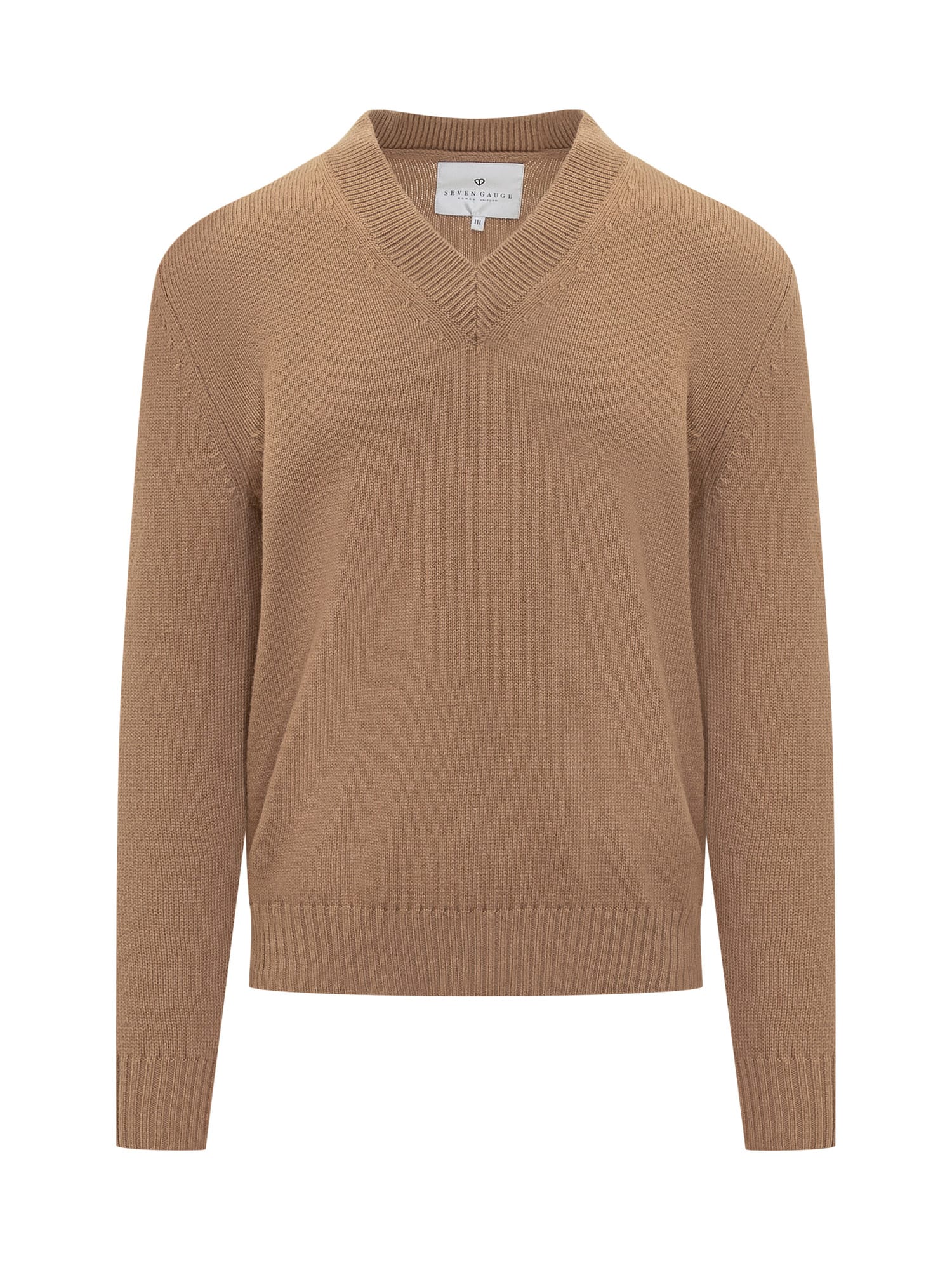 Shop Seven Gauge Merino Sweater In Cammello