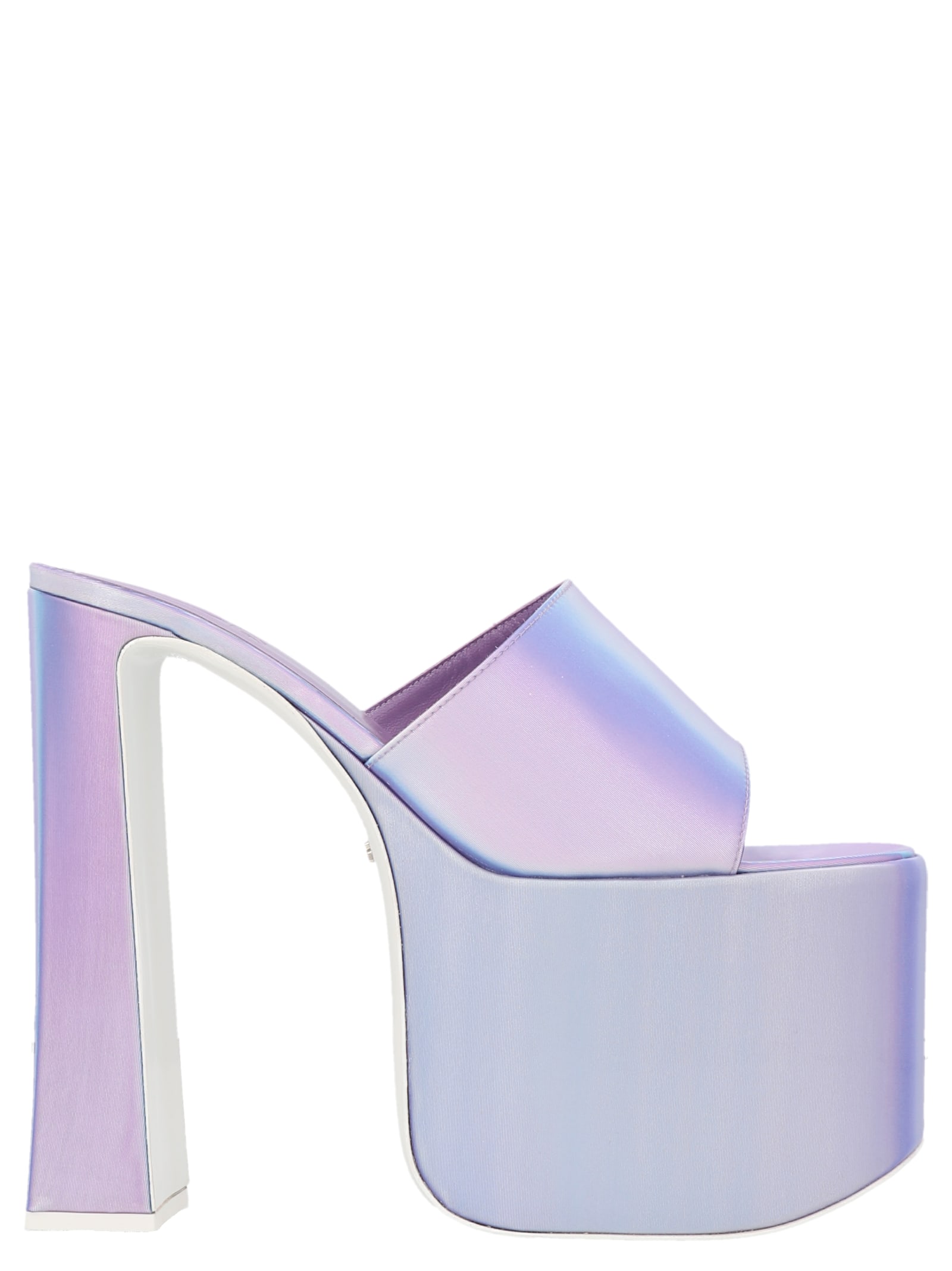 GCDS HOLOGRAPHICS MULES