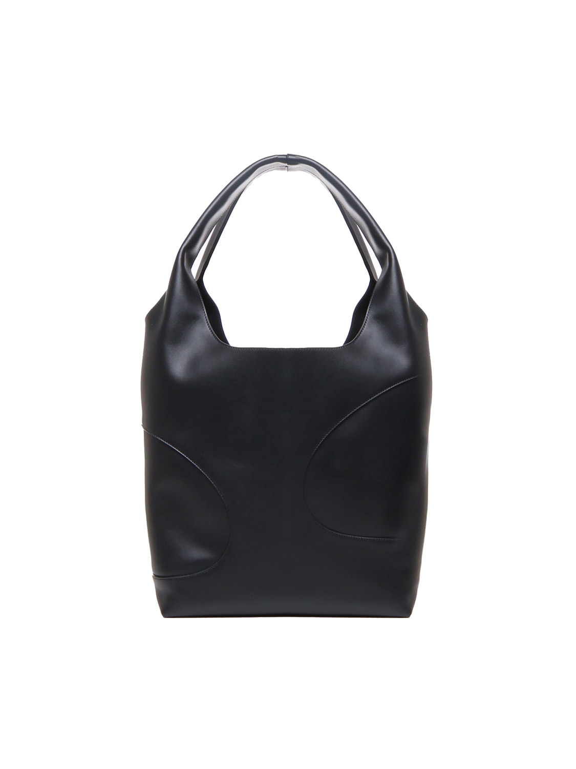 Shop Ferragamo Tote Bag With Cut-out In Black