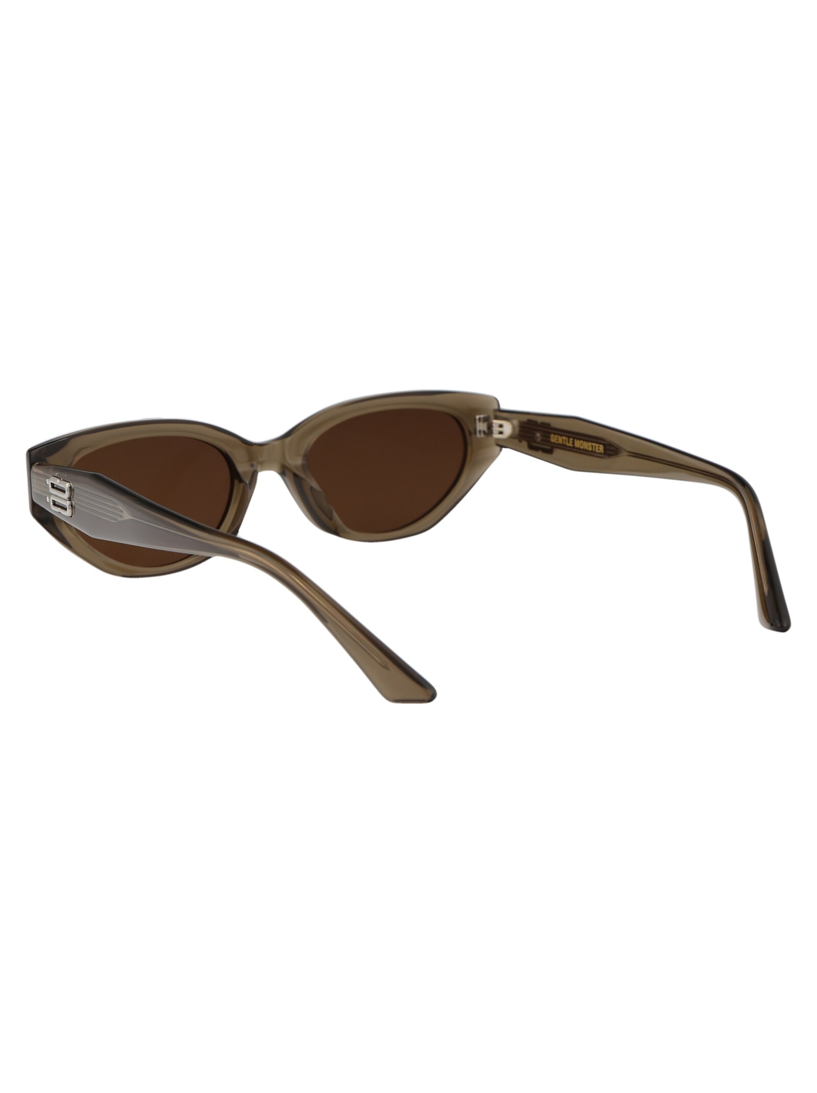 Shop Gentle Monster Rococo Sunglasses In Kc6 Brown