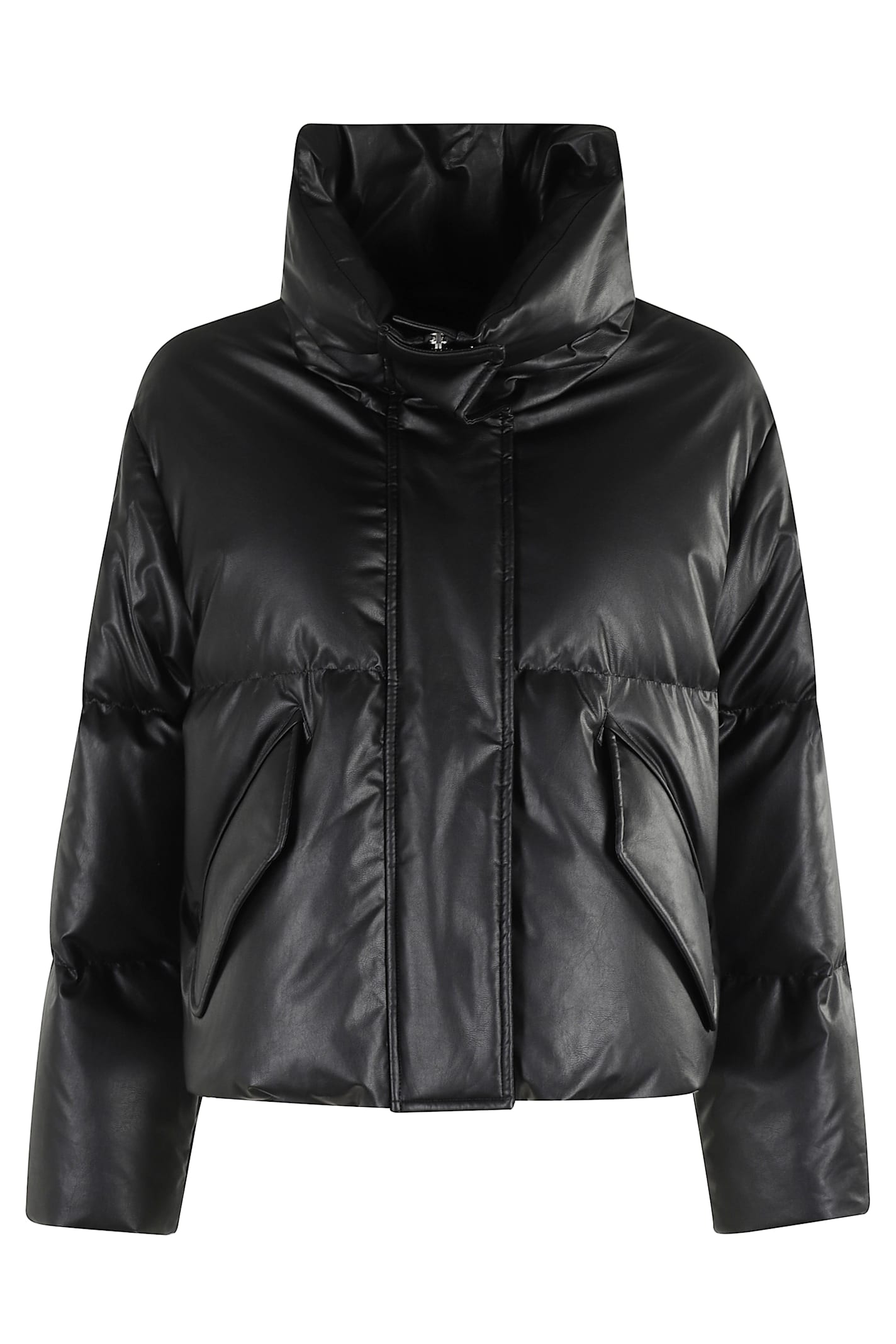 Mm6 Maison Margiela Mm6 By Maison Margiela Oversized Black Sports Jacket With Double-zipper Closure In Multi