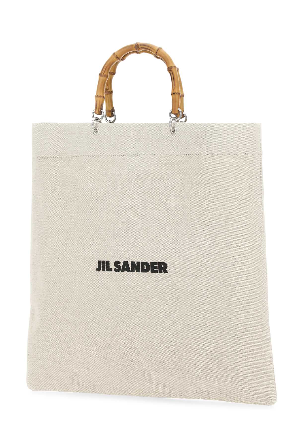 Jil Sander Sand Canvas Handbag In 280