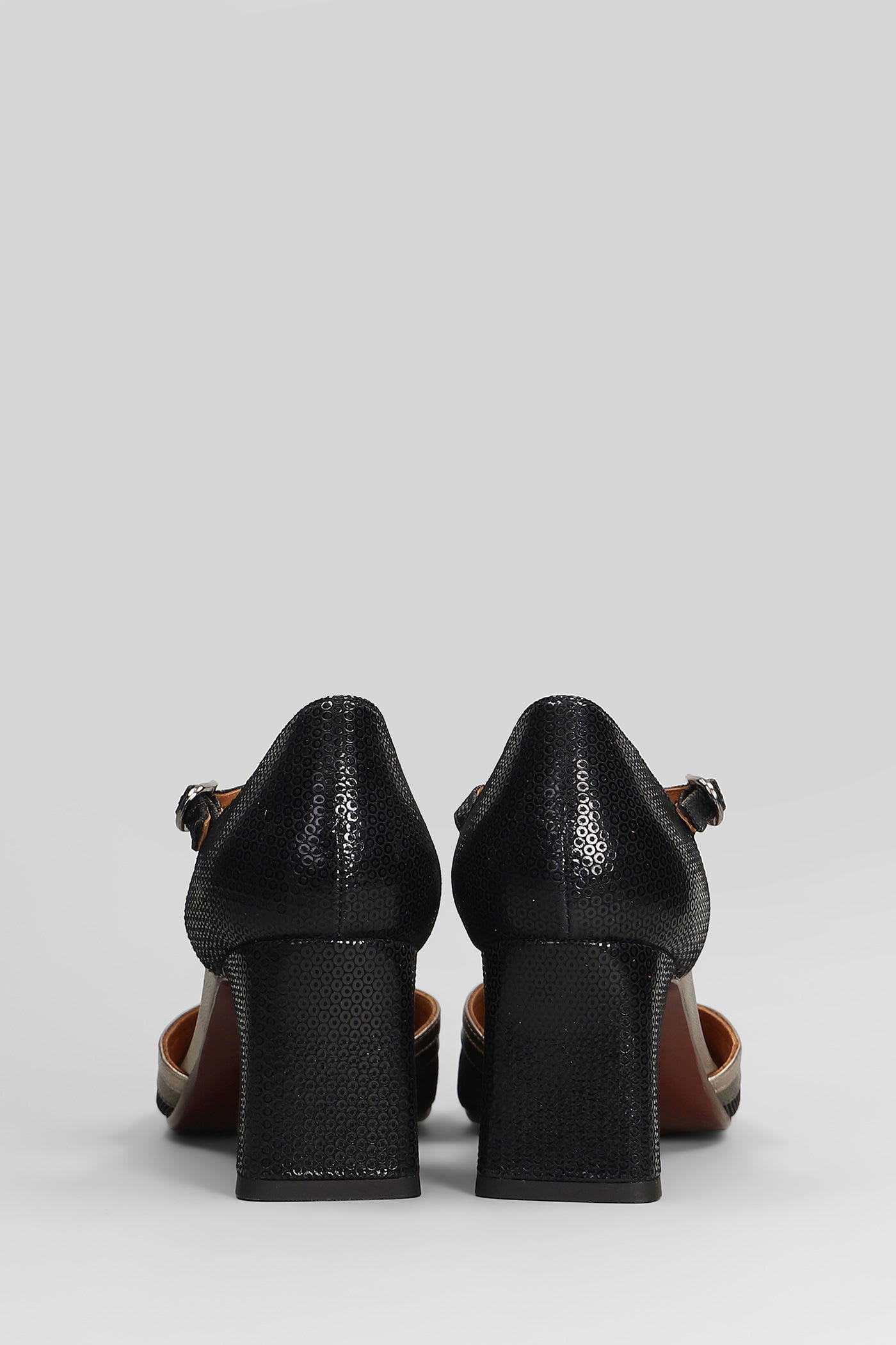 Chie Mihara Filly Pumps In Black Leather In Black