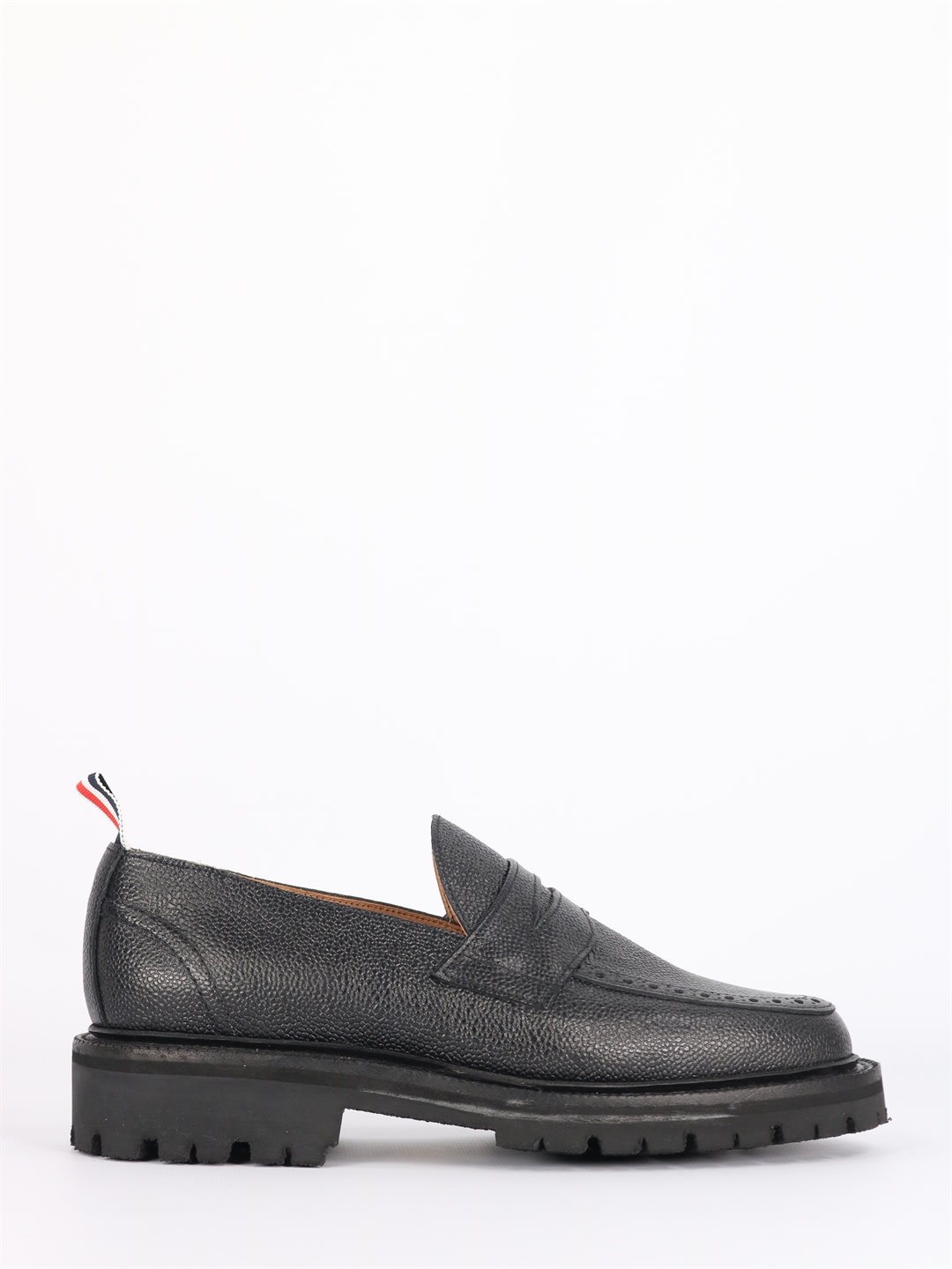 Thom Browne Classic Penny Black Loafers