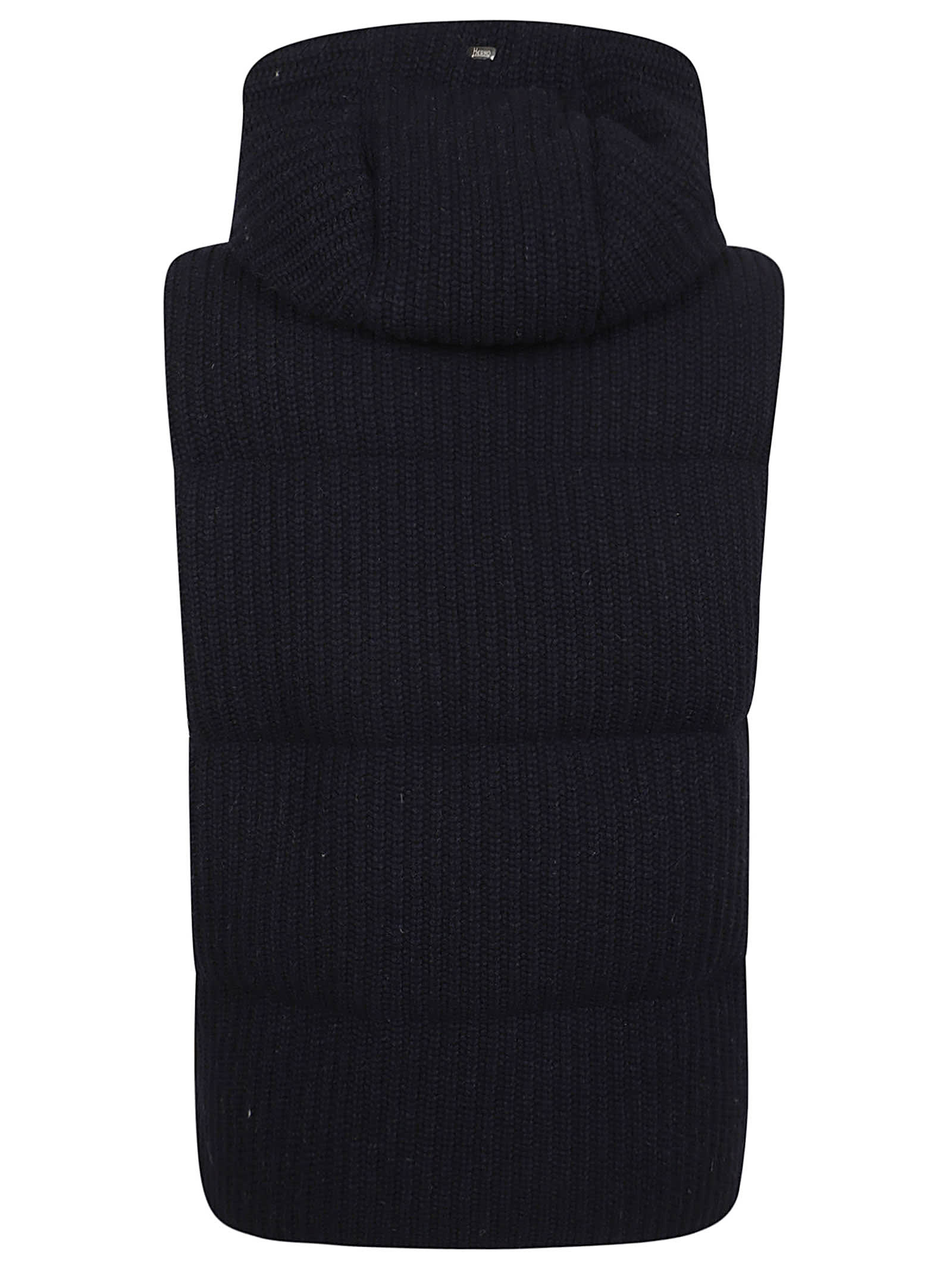 Shop Herno Mesh Gilet In Blu