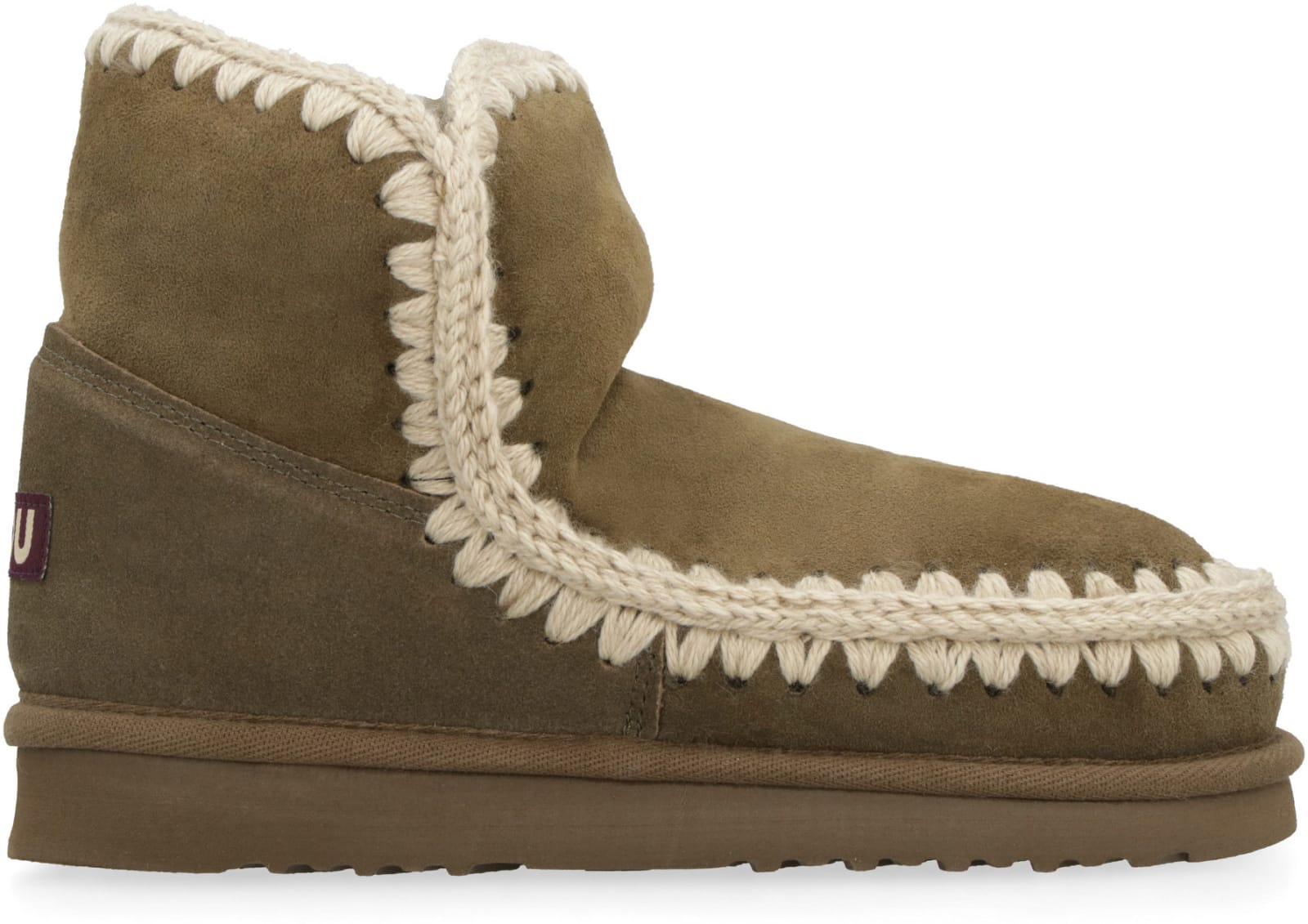 Shop Mou Eskimo 18 Ankle Boots In Brown