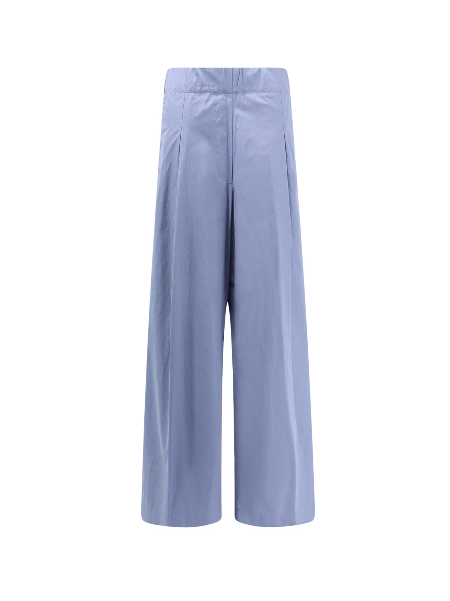 Shop Dries Van Noten Trouser In Blue