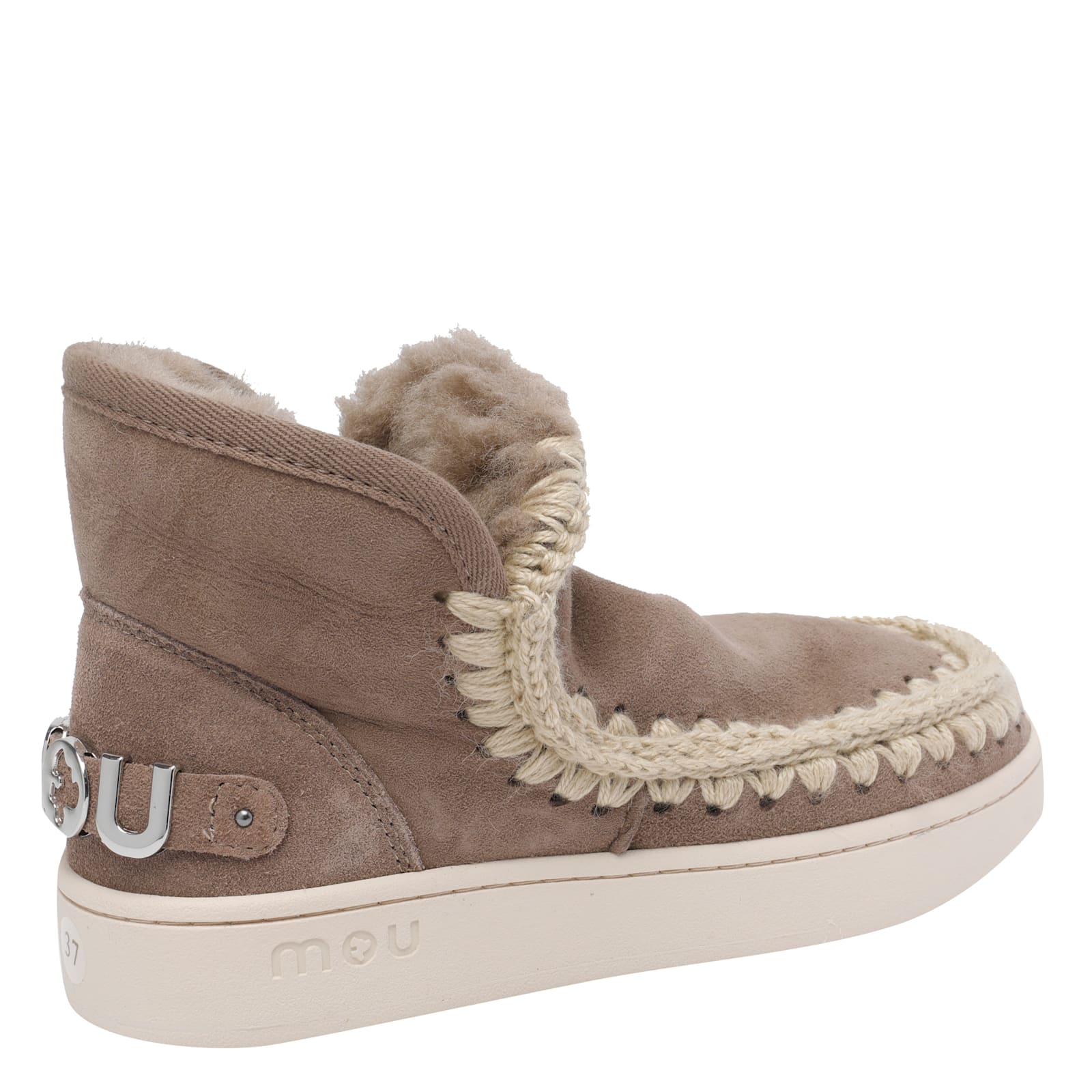Mou New Eskimo Booties In Gray