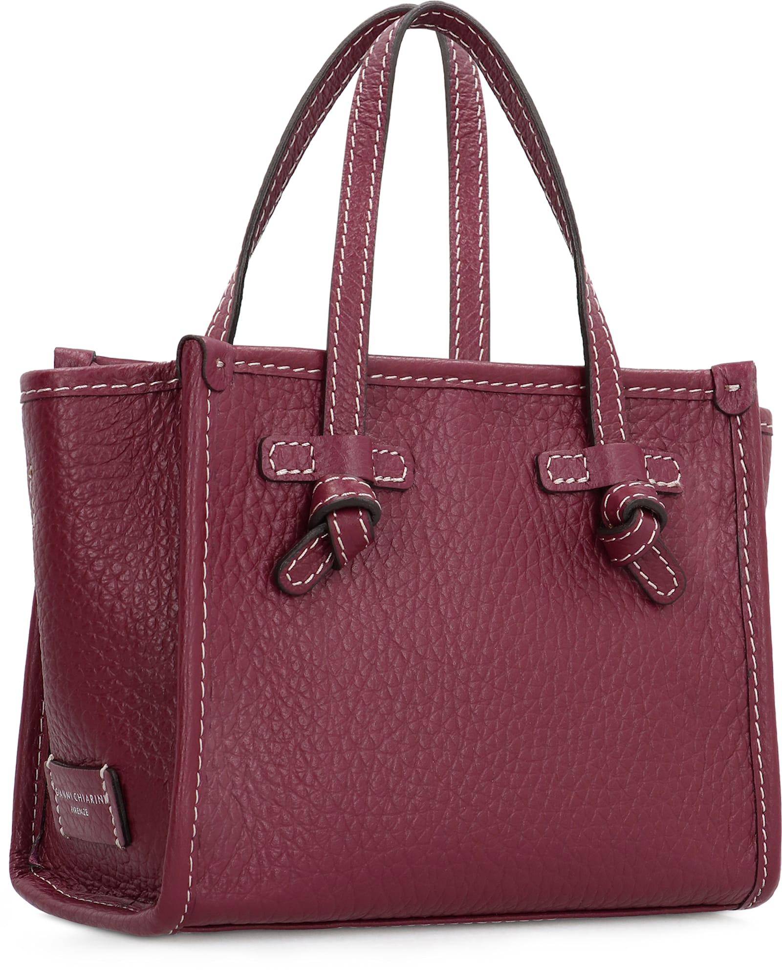 Gianni Chiarini Miss Marcella Leather Mini Handbag In Purple