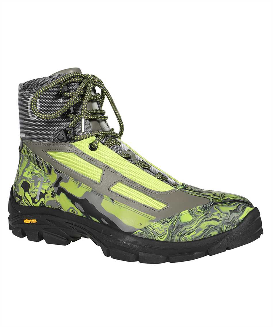 A-cold-wall* Chunky Lace-up Boots In Multi